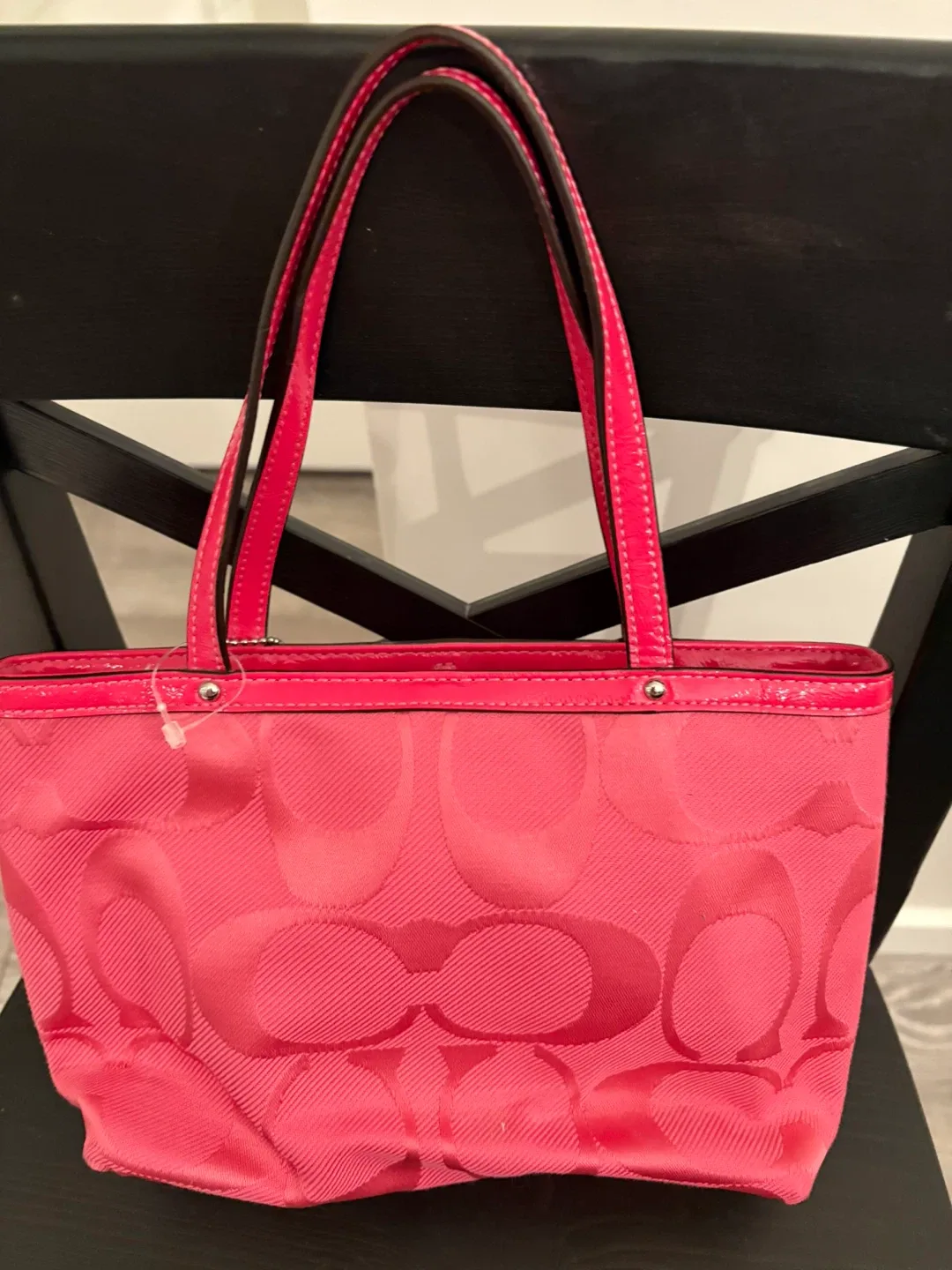 Coach Pink Tote Bag image indicator(2)