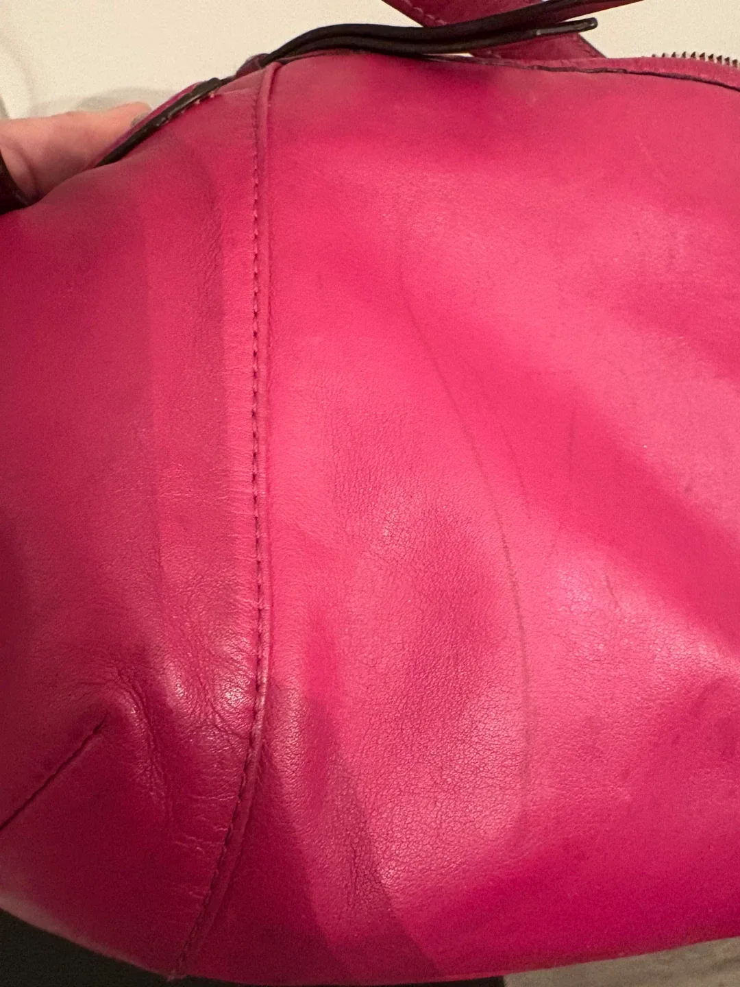 Coach Pink Leather Handbag image indicator(3)