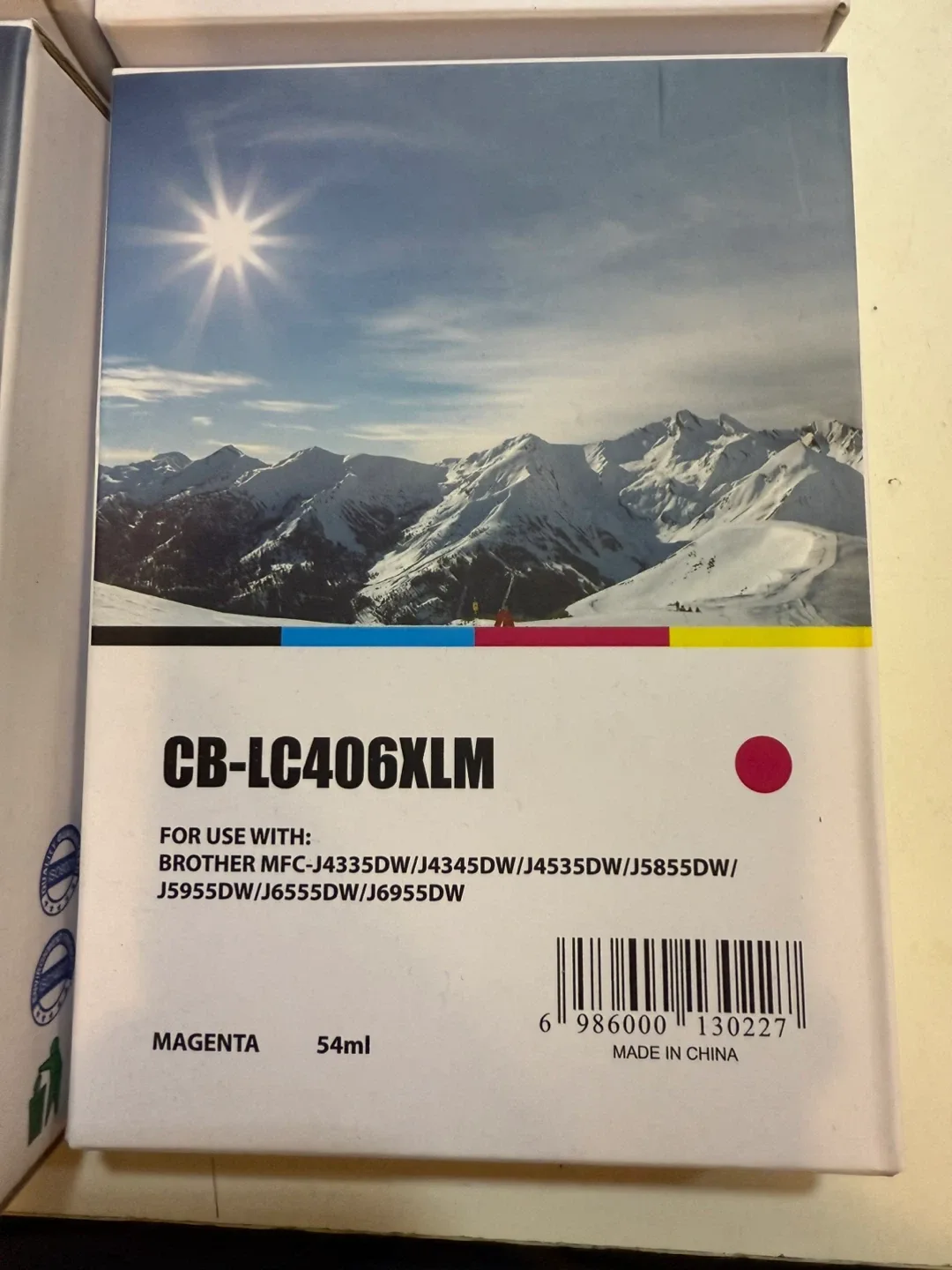 Compatible CB-LC406XL Ink Cartridge image indicator(2)