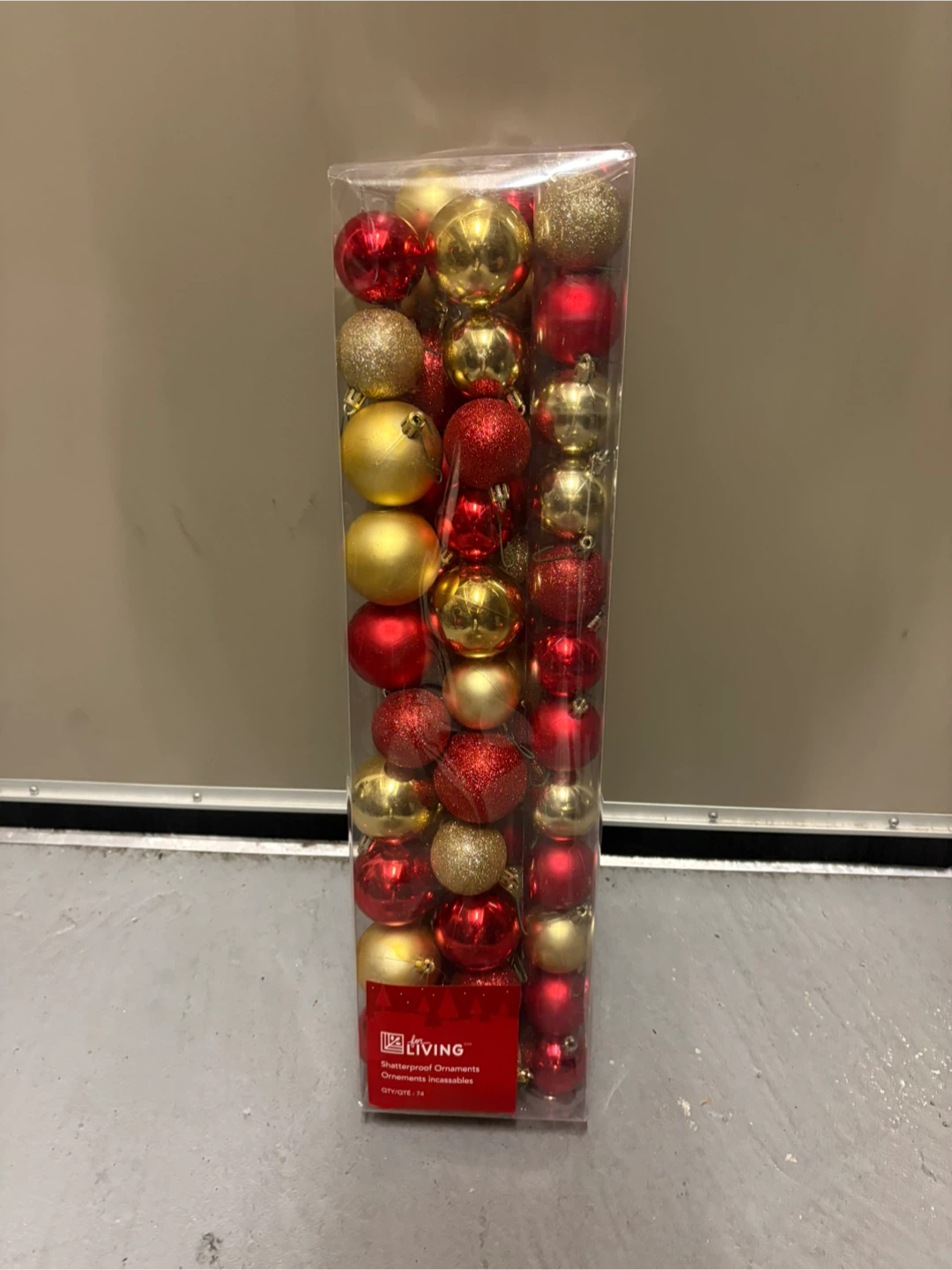 7ft Pre-lit Pencil Christmas Tree and Decoration Package - photo 3