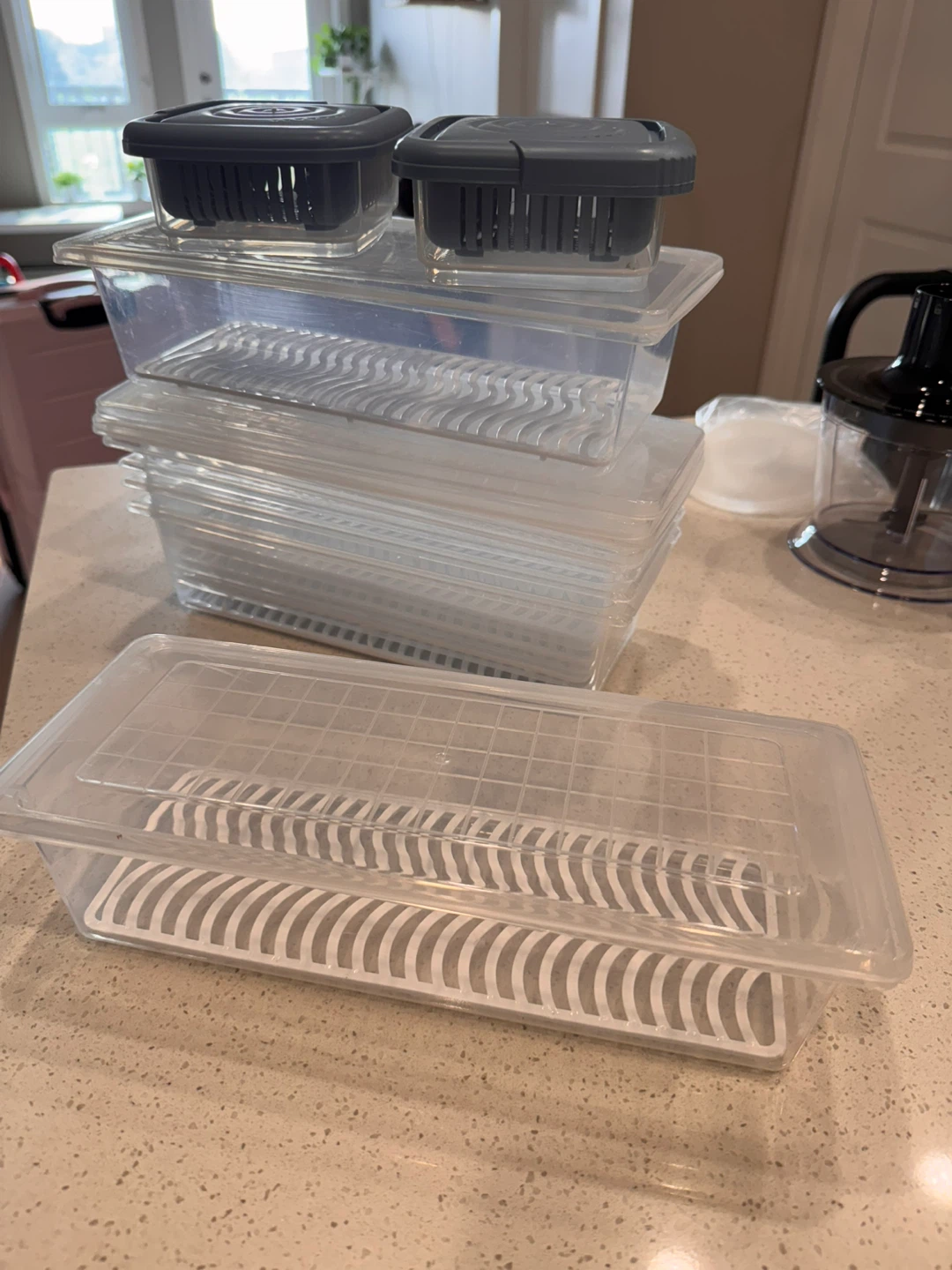 Fridge Organizer Set - Like New! - photo 2