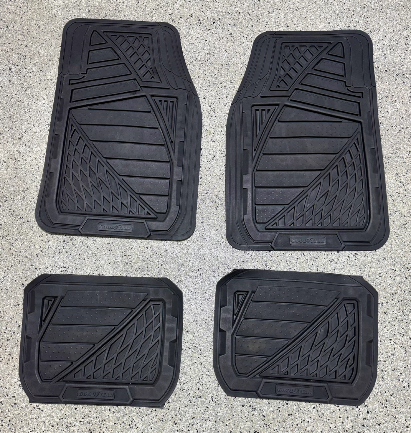 Goodyear Black All season SUV Floor Mats - Set of 4
