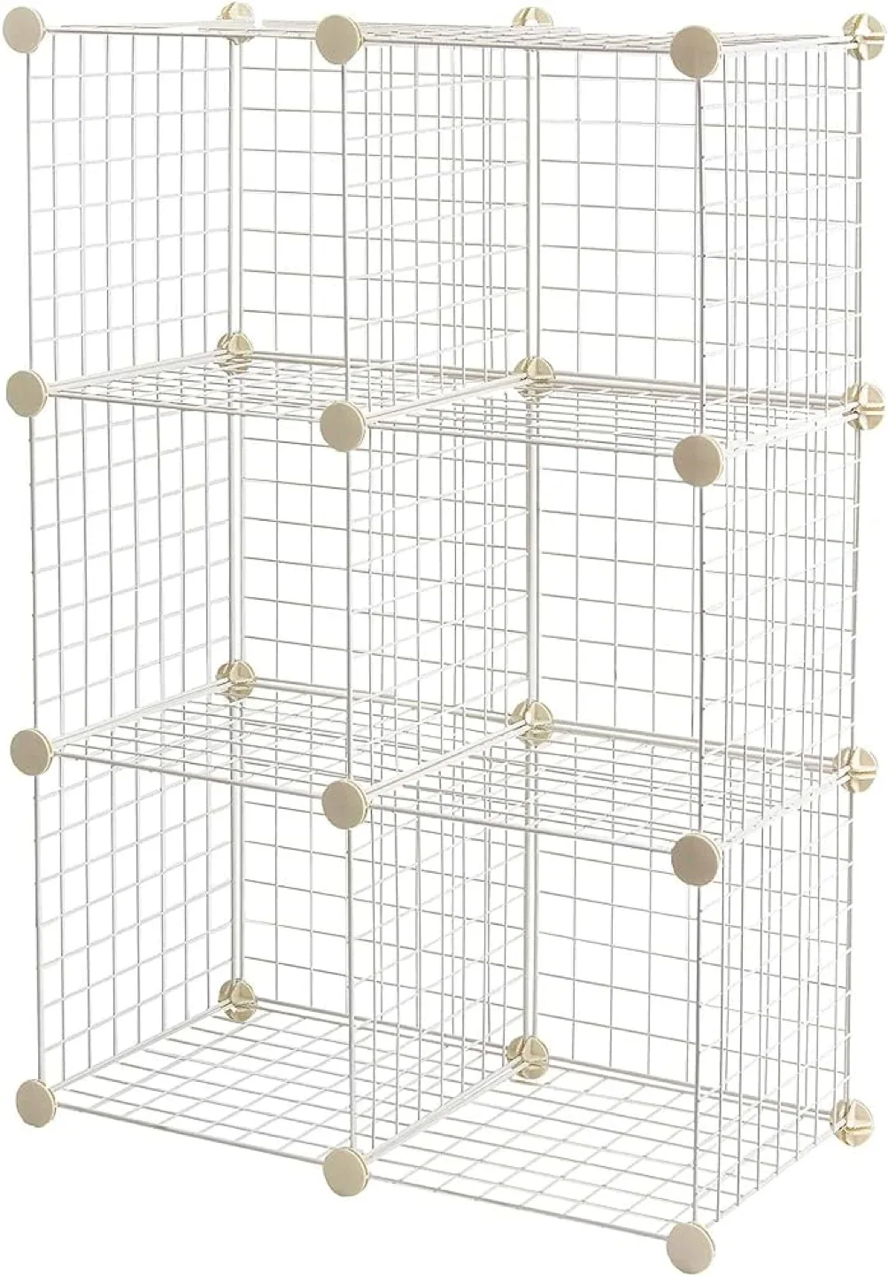 Wire Cube Storage Shelf - 3 Tier