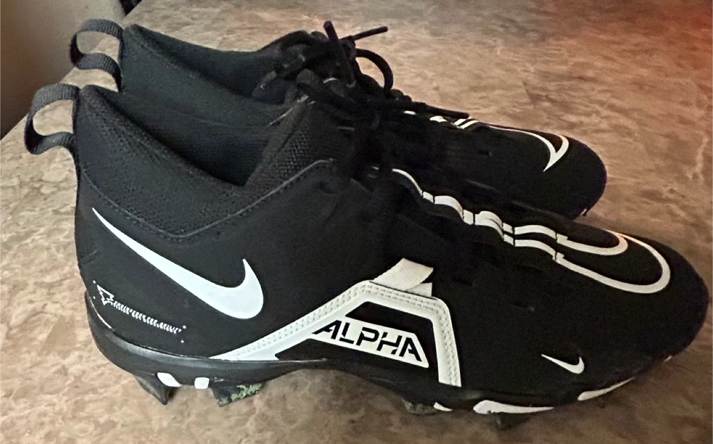 Nike Alpha Football Cleats - Black image indicator(4)