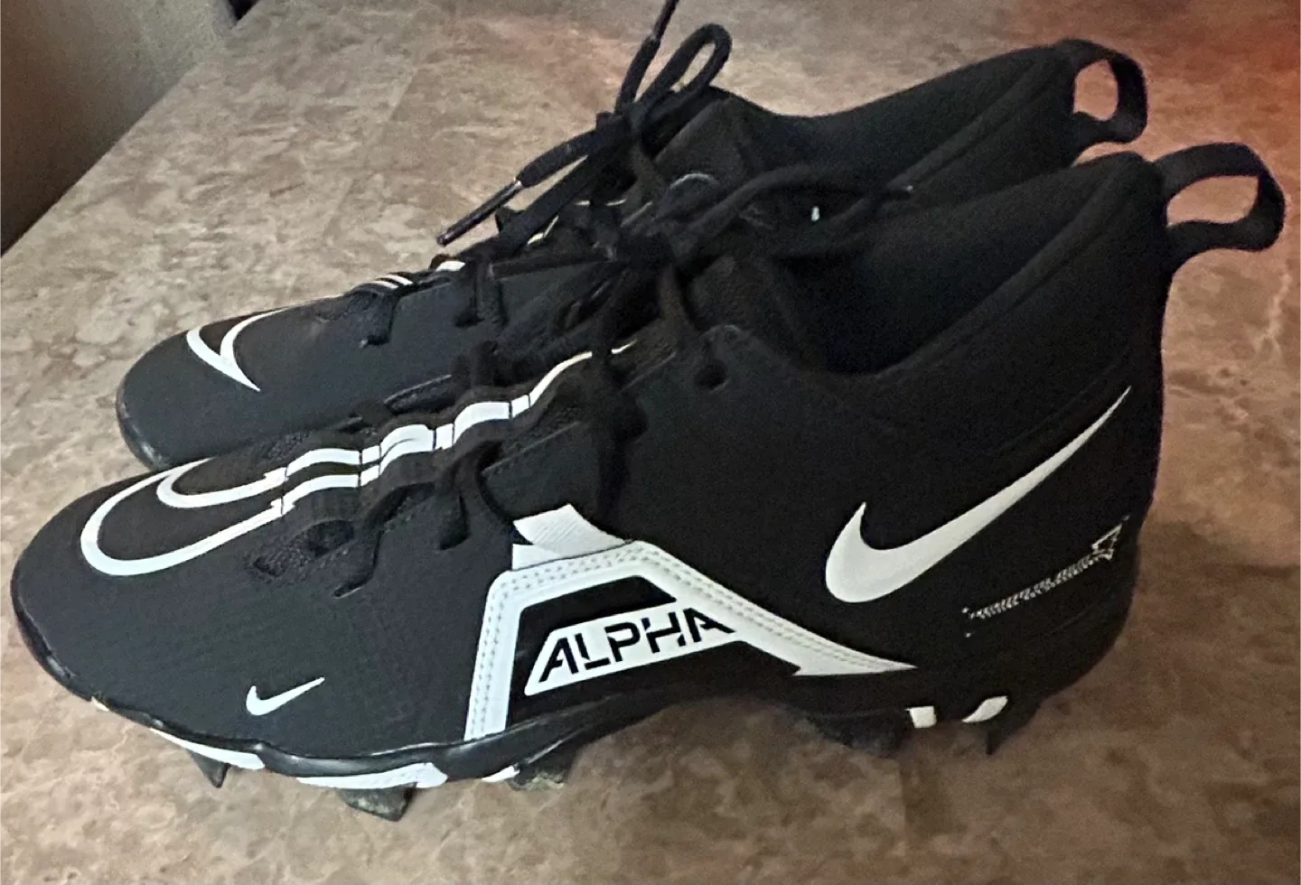 Nike Alpha Football Cleats - Black image indicator(2)