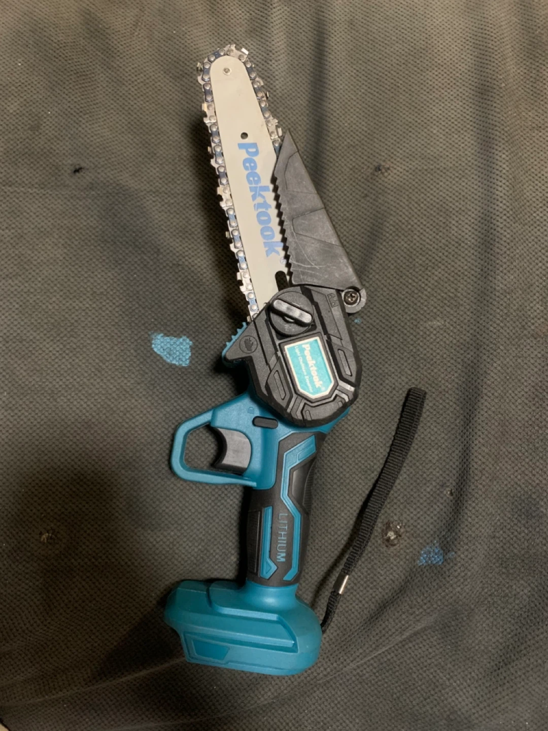 PeekTook Mini Cordless Chainsaw - Teal