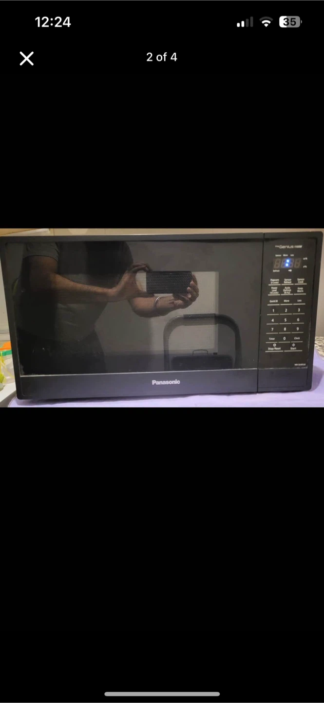 Panasonic NN-SU64LB Countertop Microwave, 1.3 cu.ft, Black - photo 2