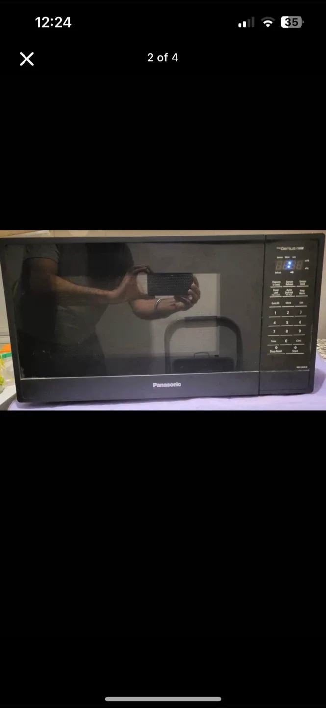 Panasonic NN-SU64LB Countertop Microwave, 1.3 cu.ft, Black image indicator(2)