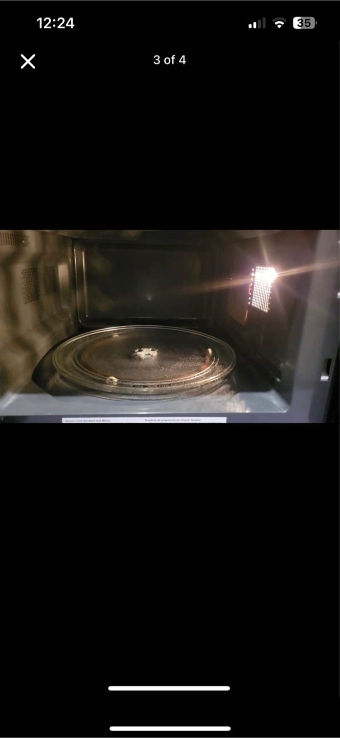 Panasonic NN-SU64LB Countertop Microwave, 1.3 cu.ft, Black