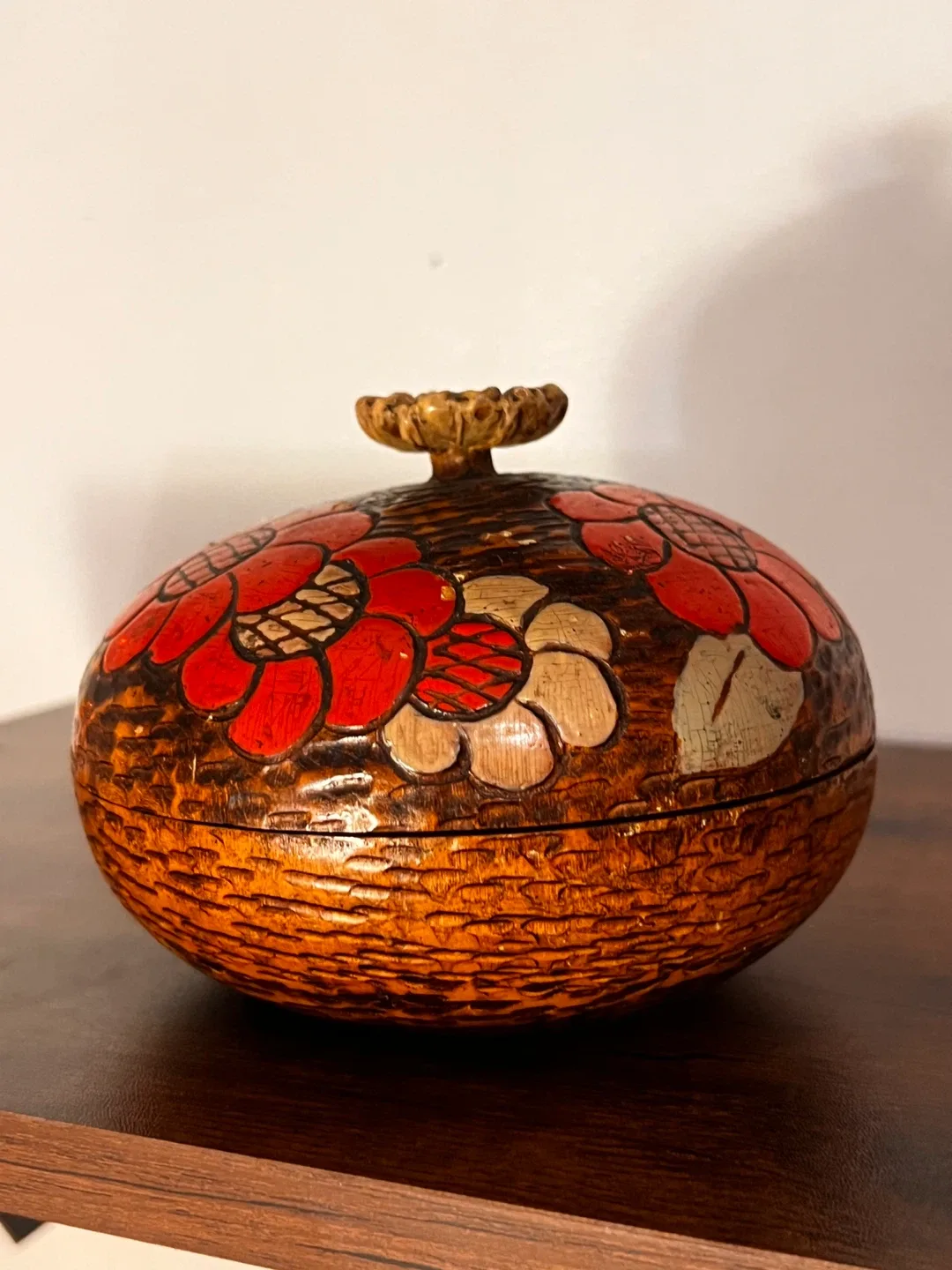 Vintage Floral Trinket Box thumbnail