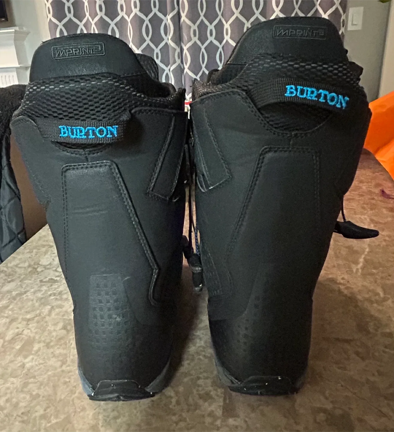 Size 7 Burton Imperial Snowboard Boots - Black image indicator(3)