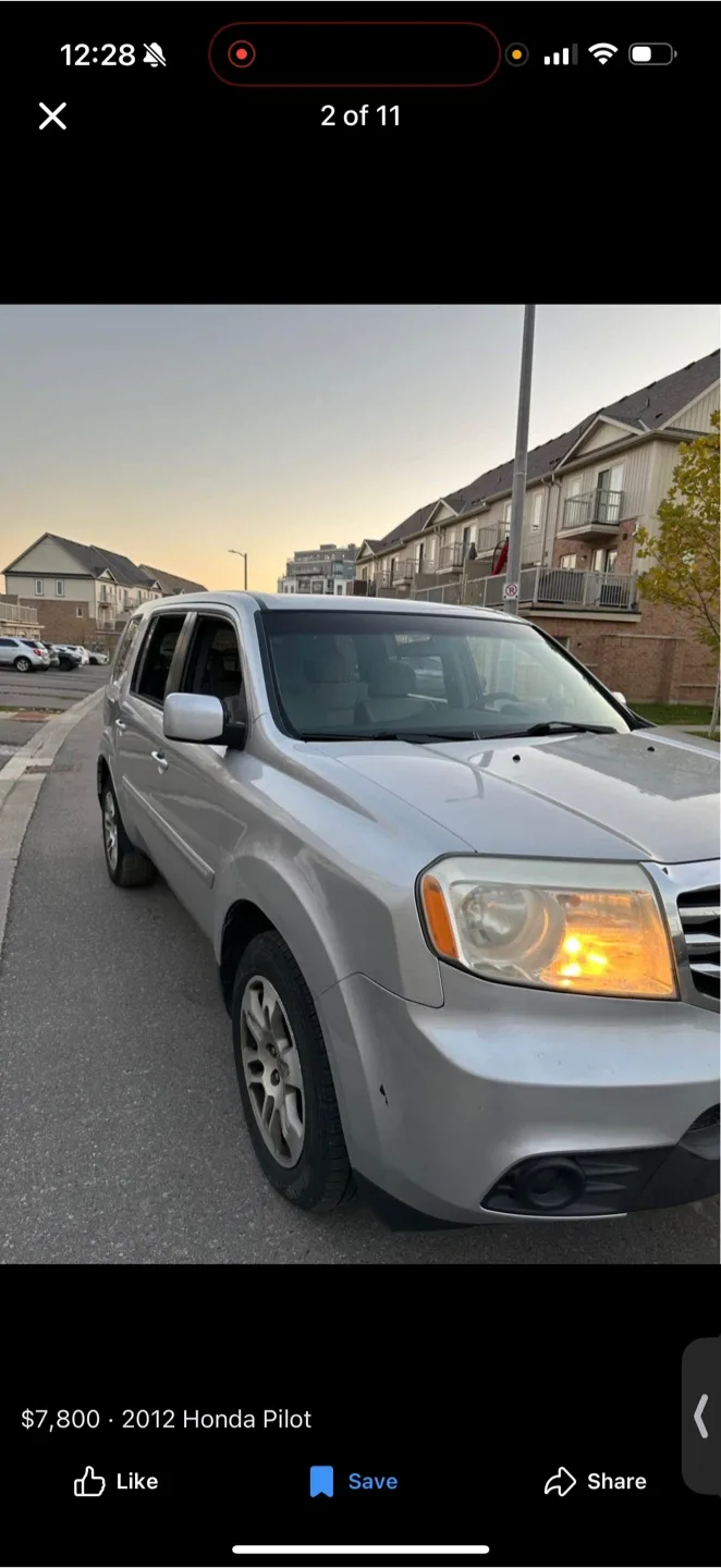 2012 Honda Pilot SUV image indicator(4)