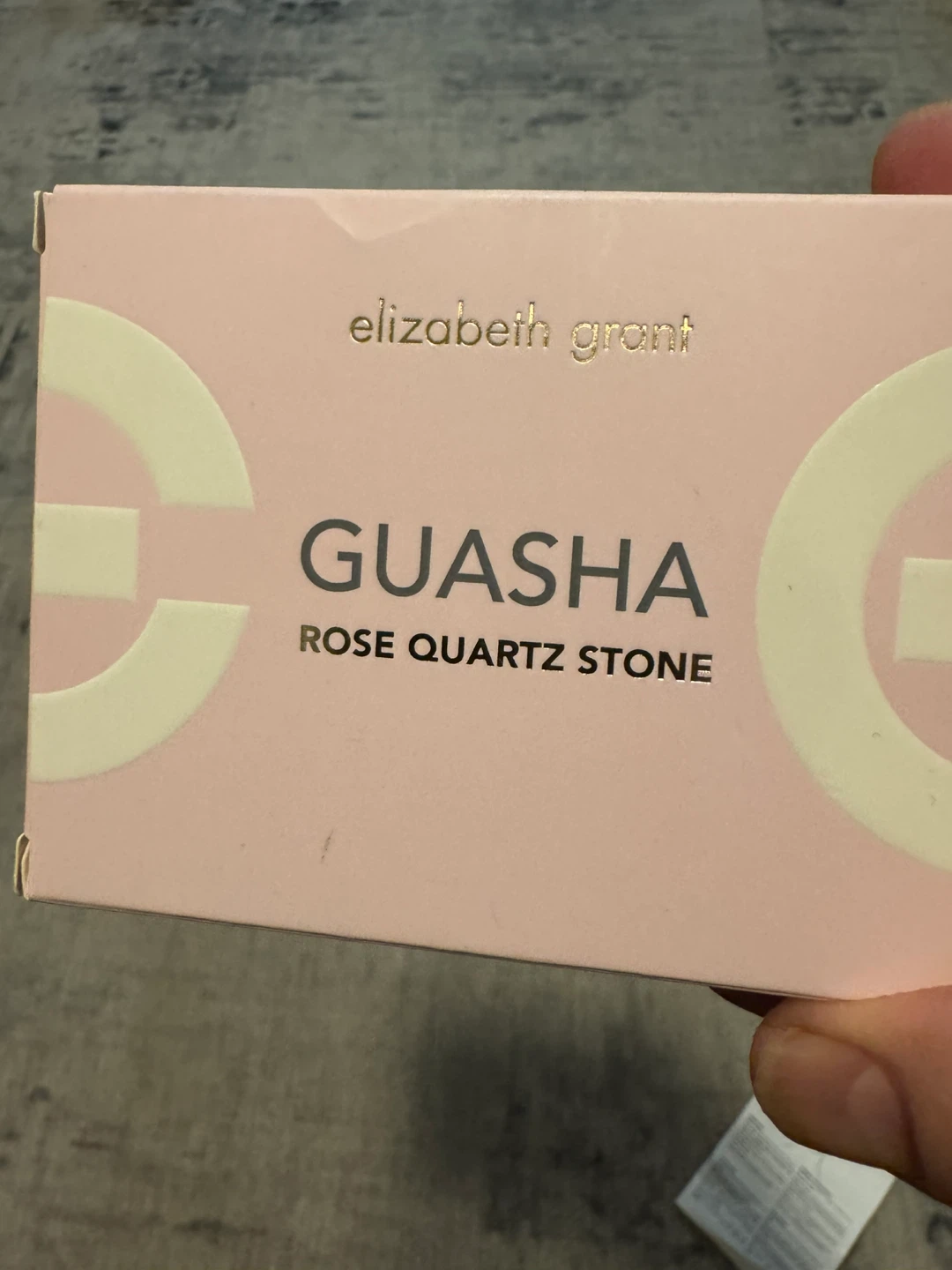 Elizabeth Grant Rose Quartz Guasha Stone
