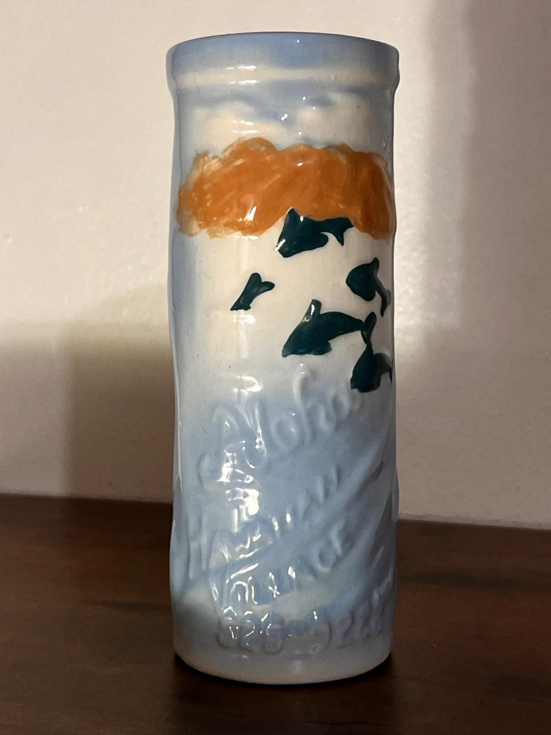 Aloha HALEIWA 1990-1992 Ceramic Tiki Mug image indicator(2)