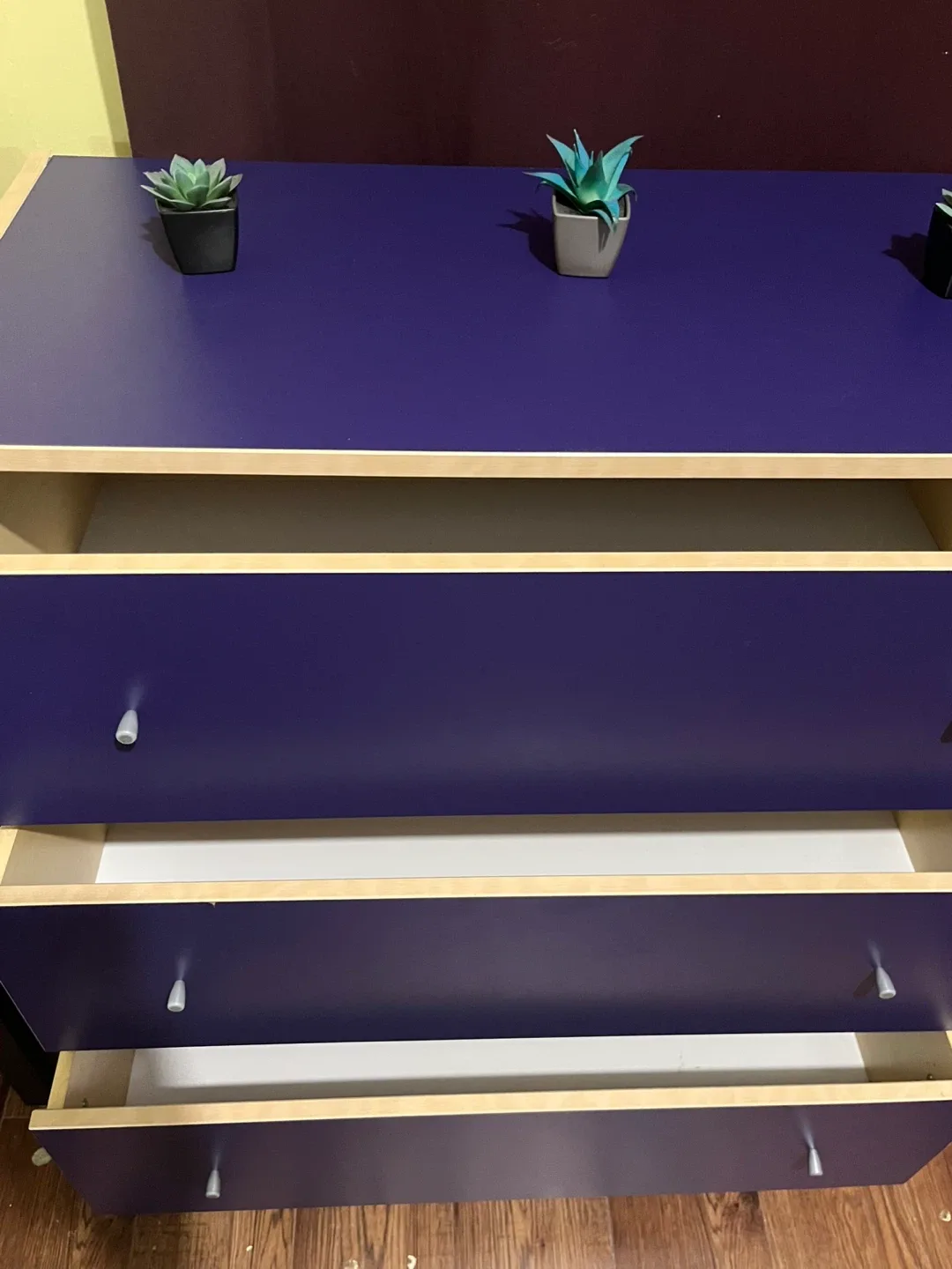 IKEA robins Purple 3-Drawer Dresser image indicator(2)