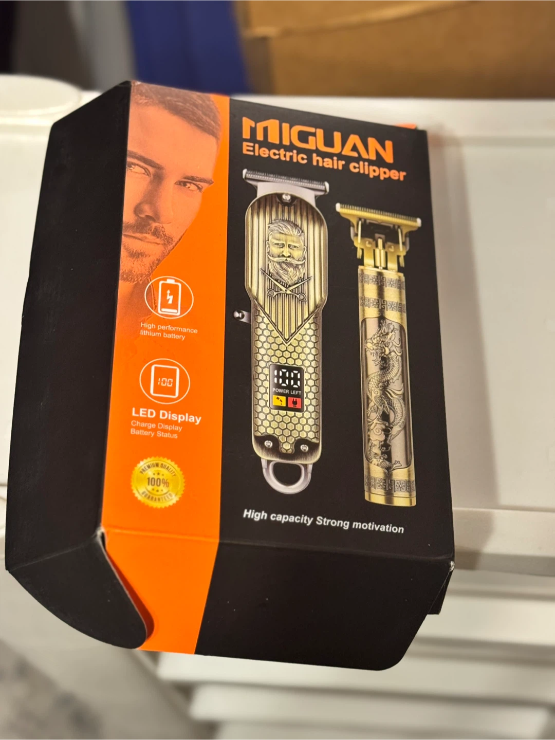 MIGUAN Electric Hair Clipper Set - New in Box!