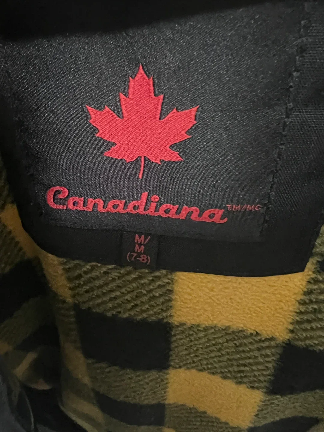 Canadiana Kids' Winter Jacket - Size M (7-8) image indicator(3)