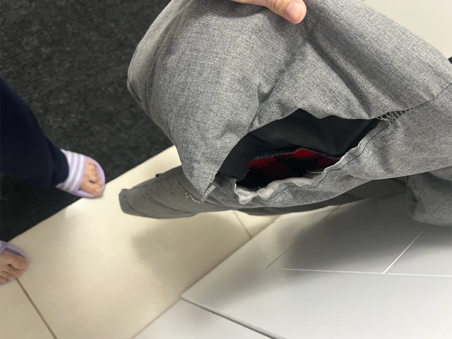 Canadiana XL/TG (14-16) Grey Winter Jacket image indicator(4)