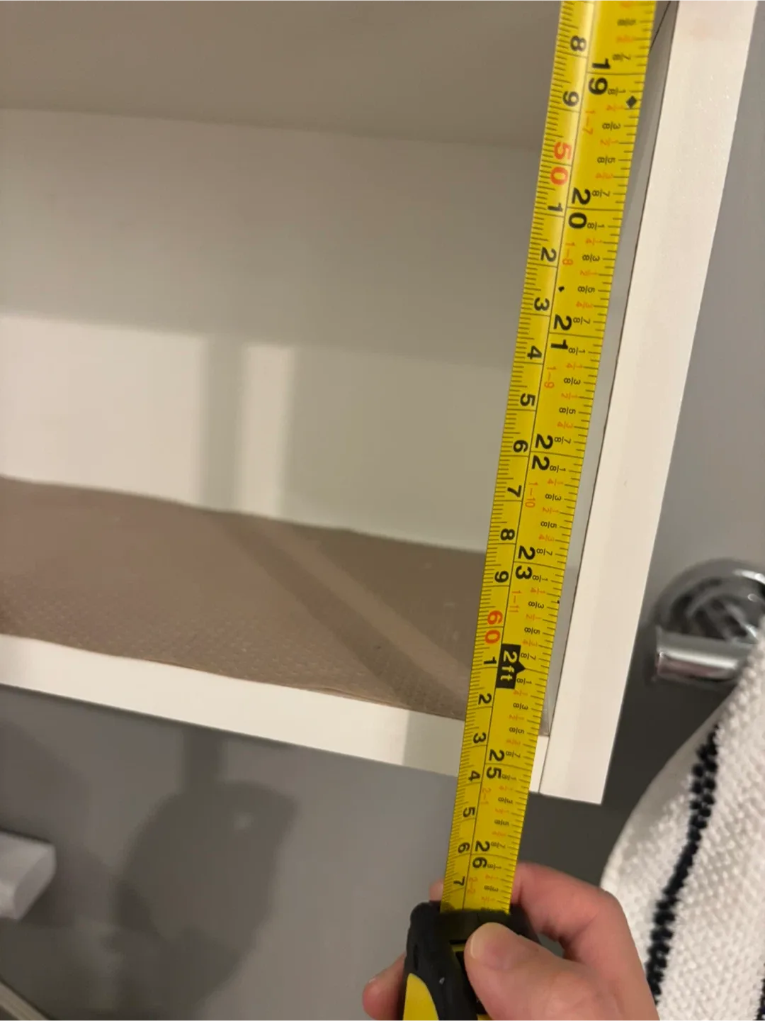 Selling 2 Glacier Bay White Bathroom Cabinet image indicator(6)