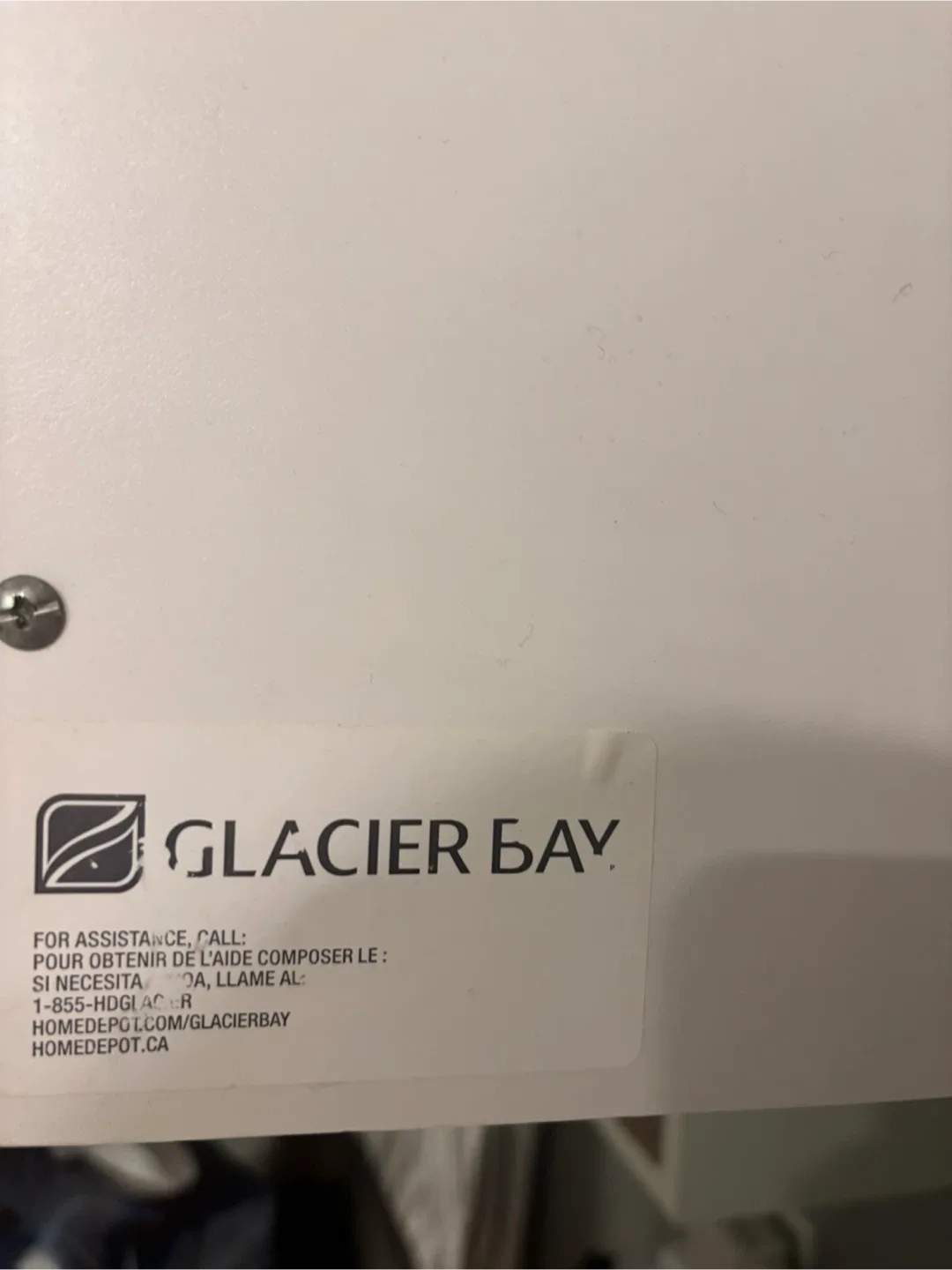 Selling 2 Glacier Bay White Bathroom Cabinet image indicator(4)