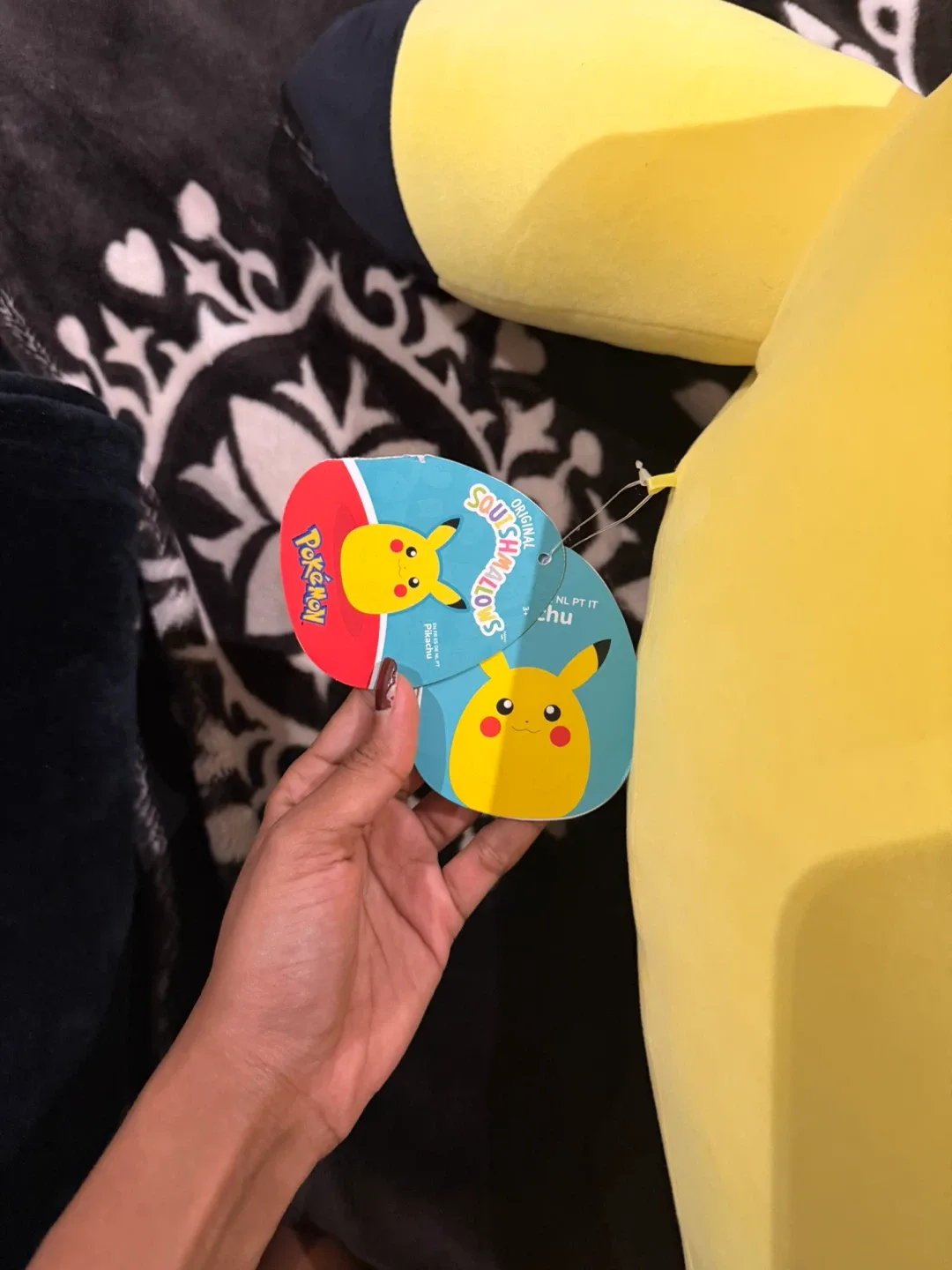 Pikachu Squishmallow Plush - Yellow image indicator(6)