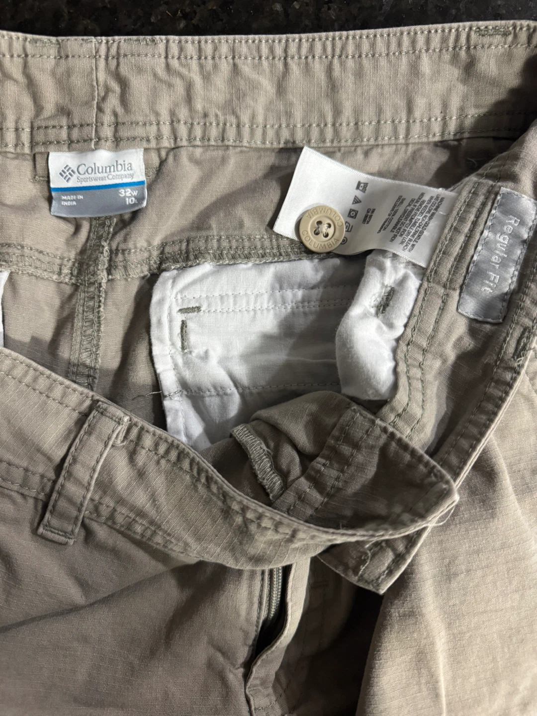 Mens Columbia Sportswear 32W Cargo Shorts - photo 3