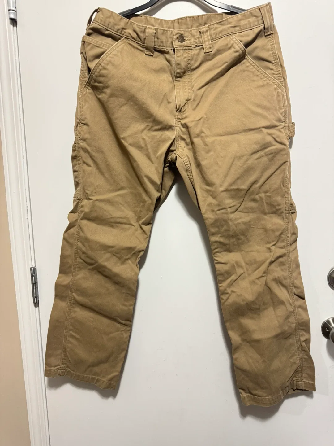 Mens Carhartt B324-DKH Relaxed Fit Pants 34x30