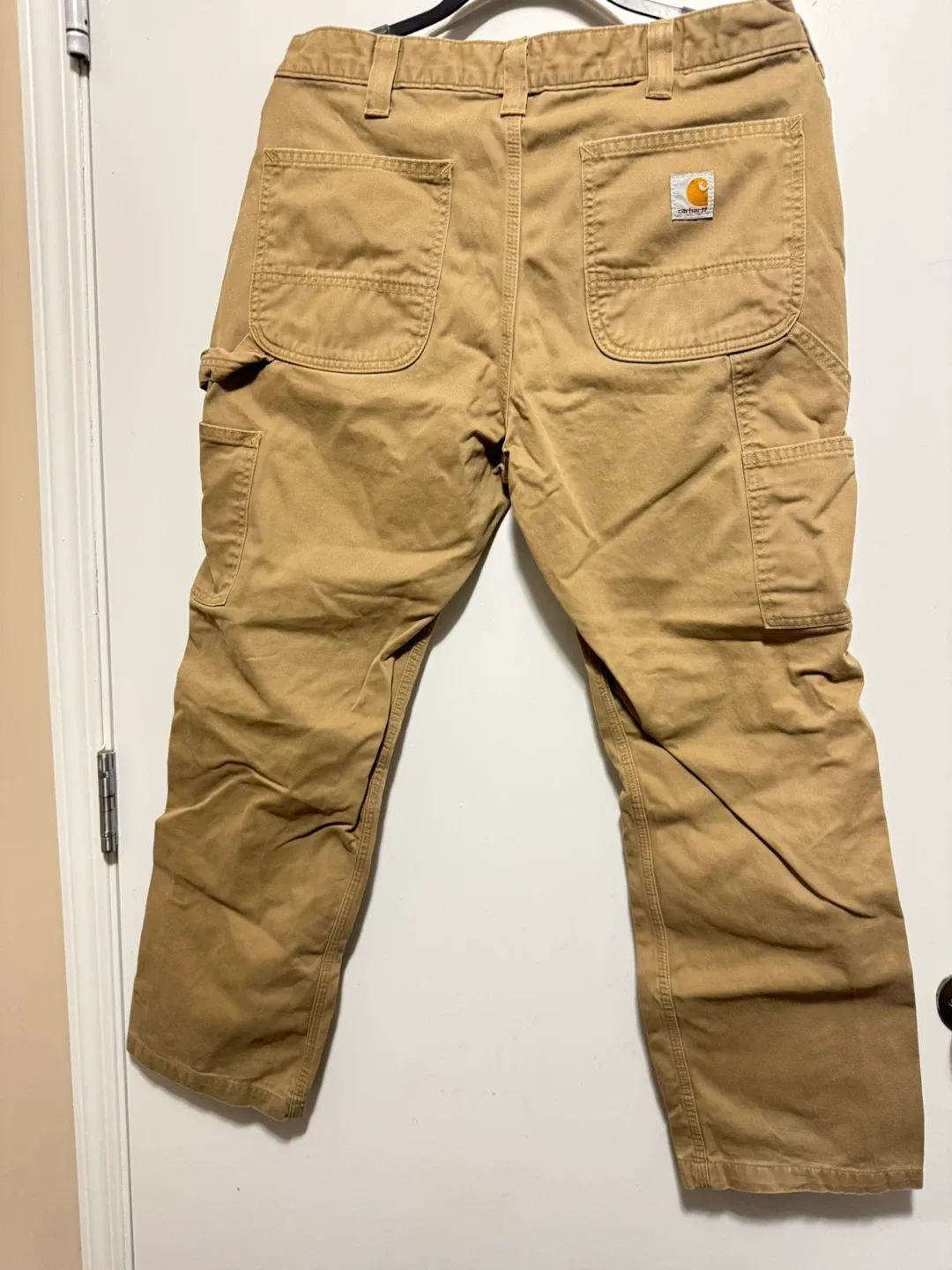 Mens Carhartt B324-DKH Relaxed Fit Pants 34x30 image indicator(2)