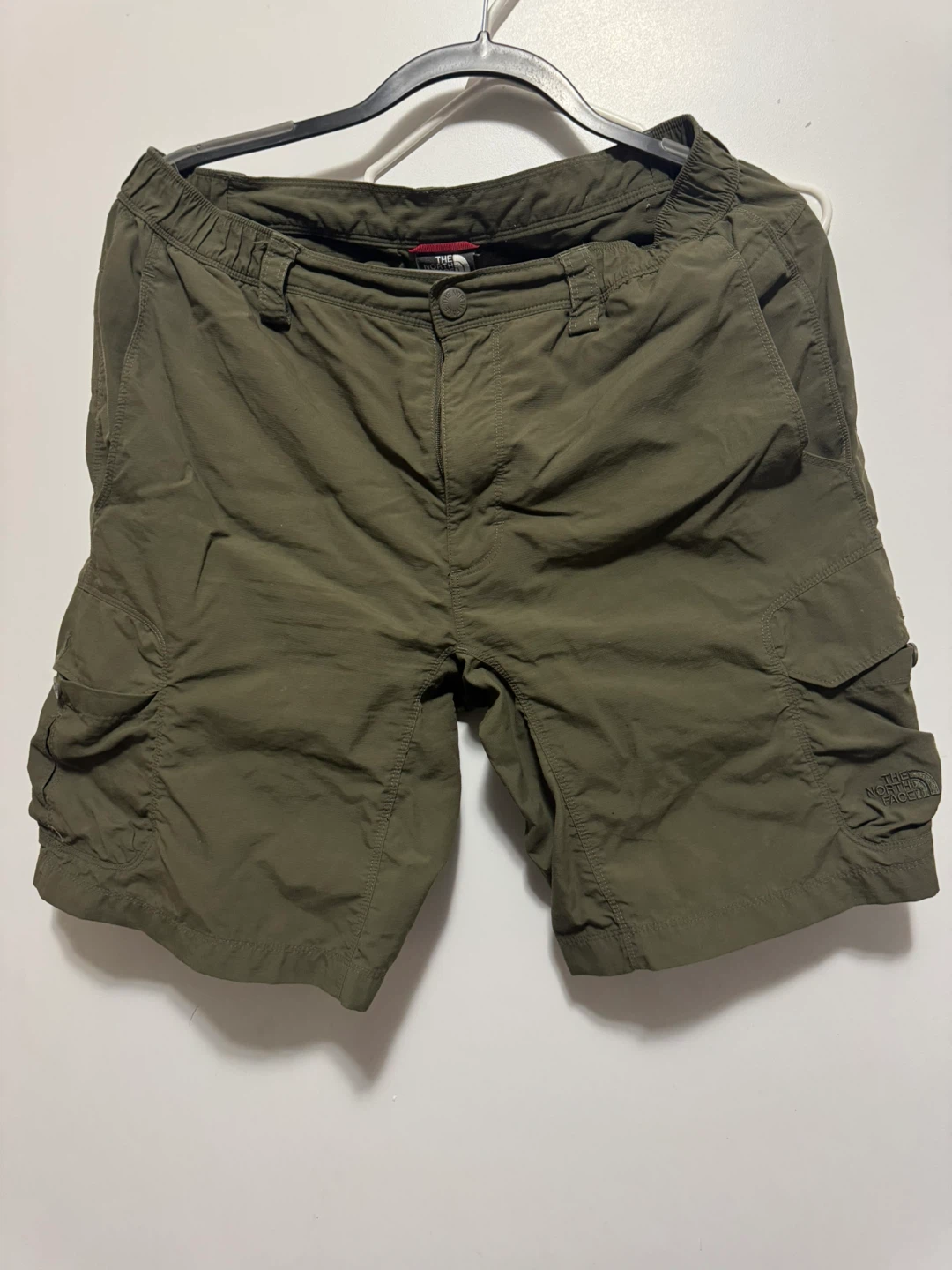 The North Face Olive Shorts medium