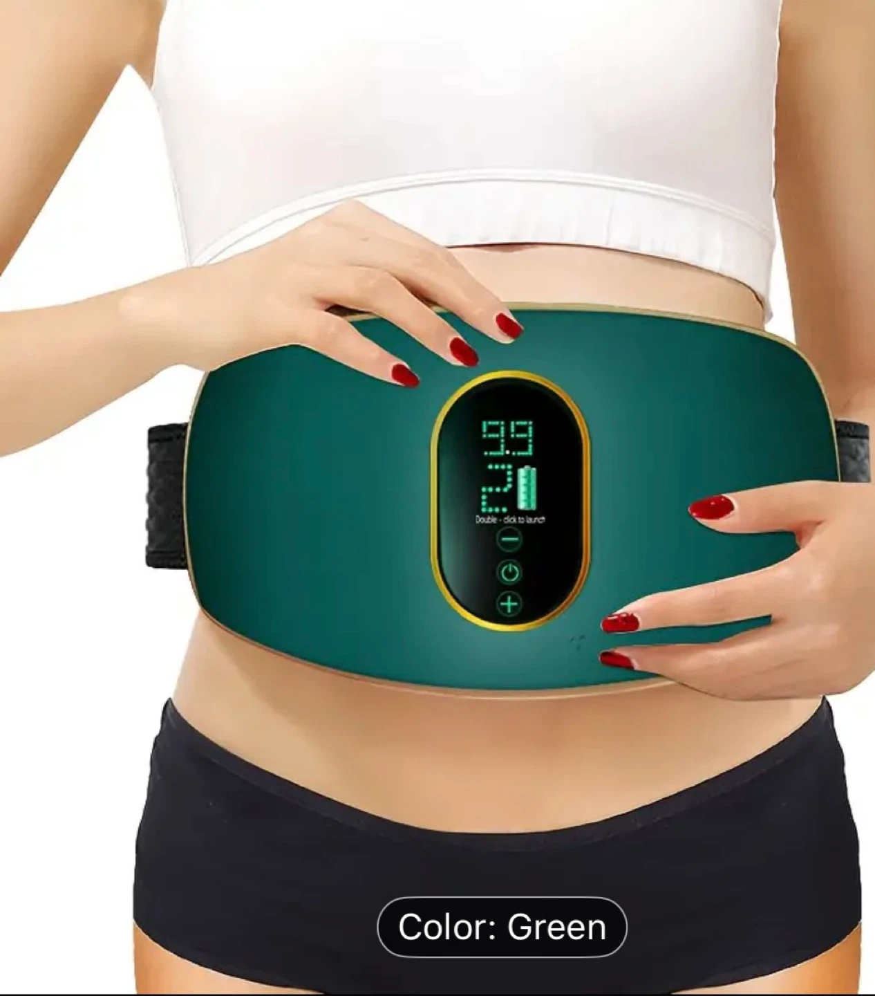 6-Speed Intensity Simple Shaping Belt - Green - photo 2