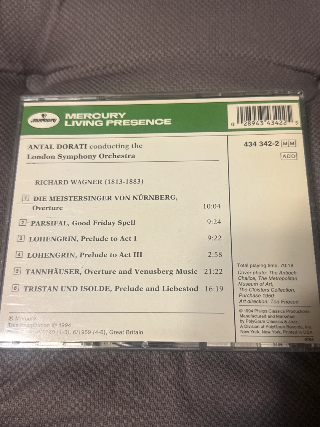 Wagner Preludes & Overtures CD image indicator(2)