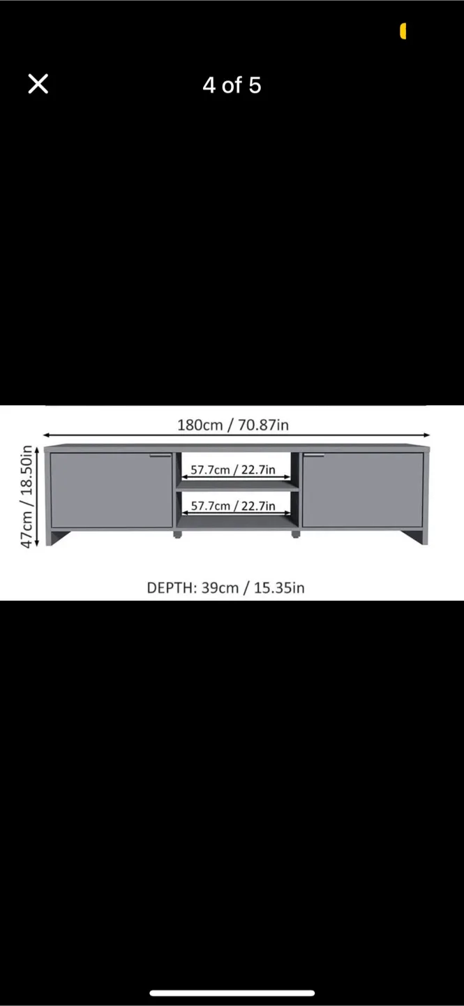 TV Stand - Grey image indicator(3)