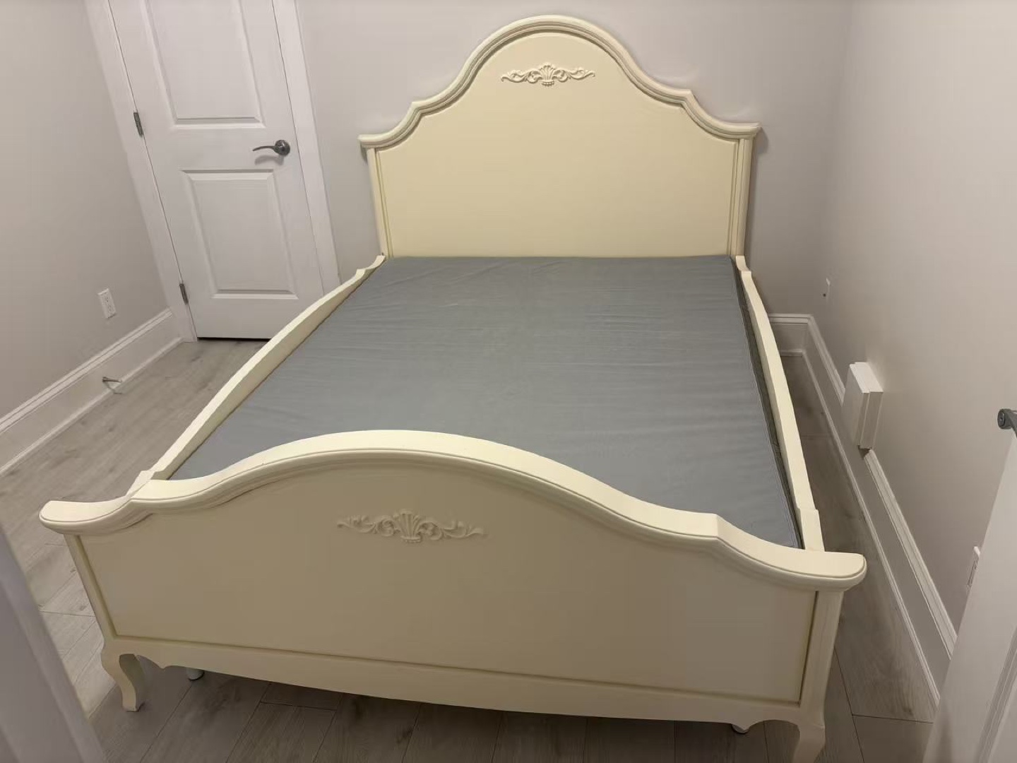 Cream Bed Frame