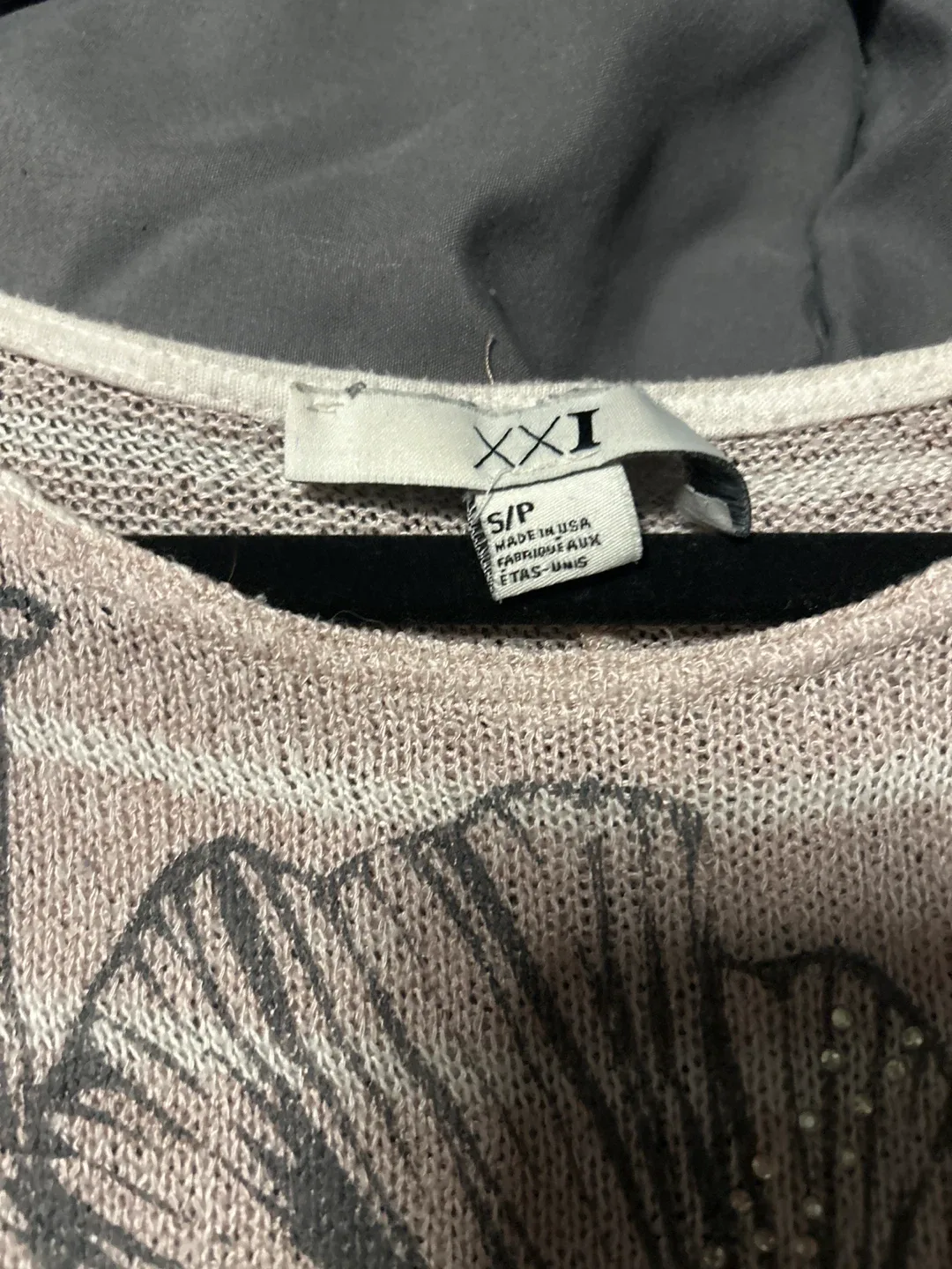 XXI Striped Floral Top - Size S image indicator(3)