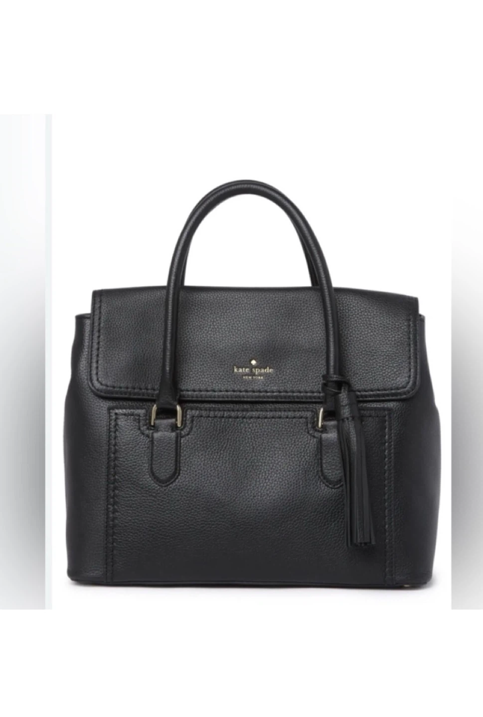 Kate Spade Black Leather Satchel - photo 2