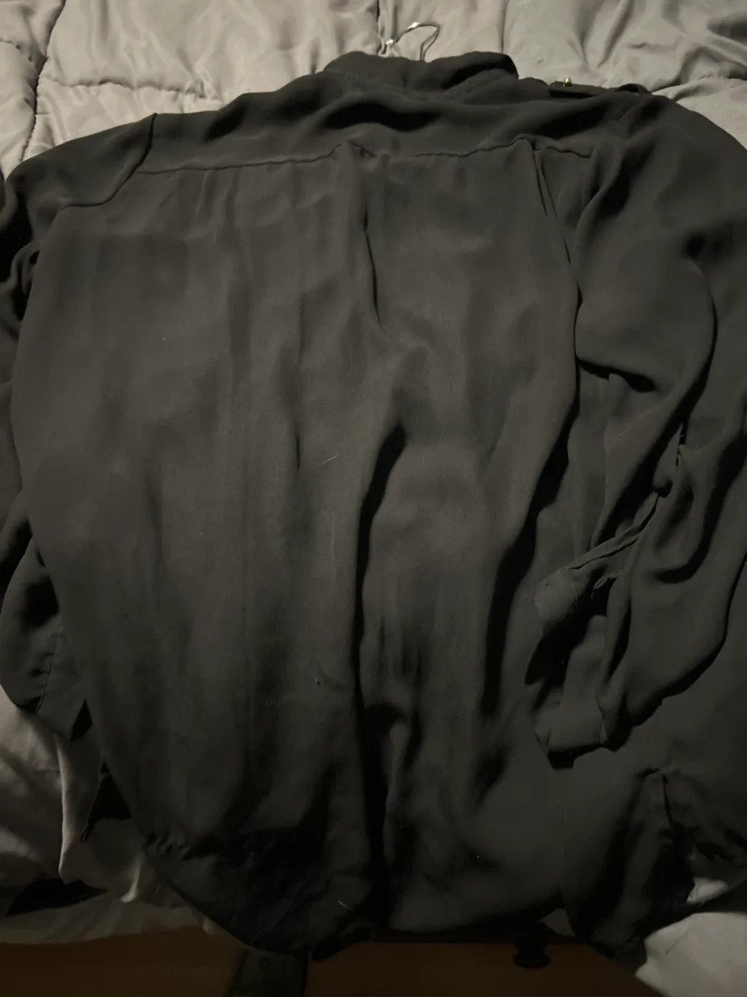 H&M Black Blouse image indicator(3)