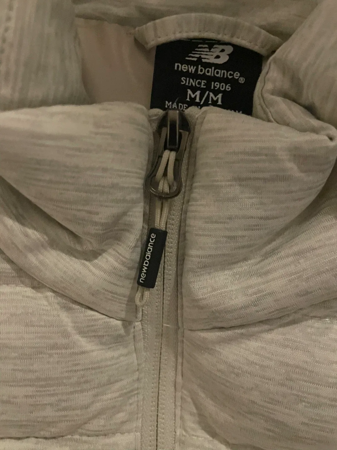 New Balance white  Vest image indicator(5)