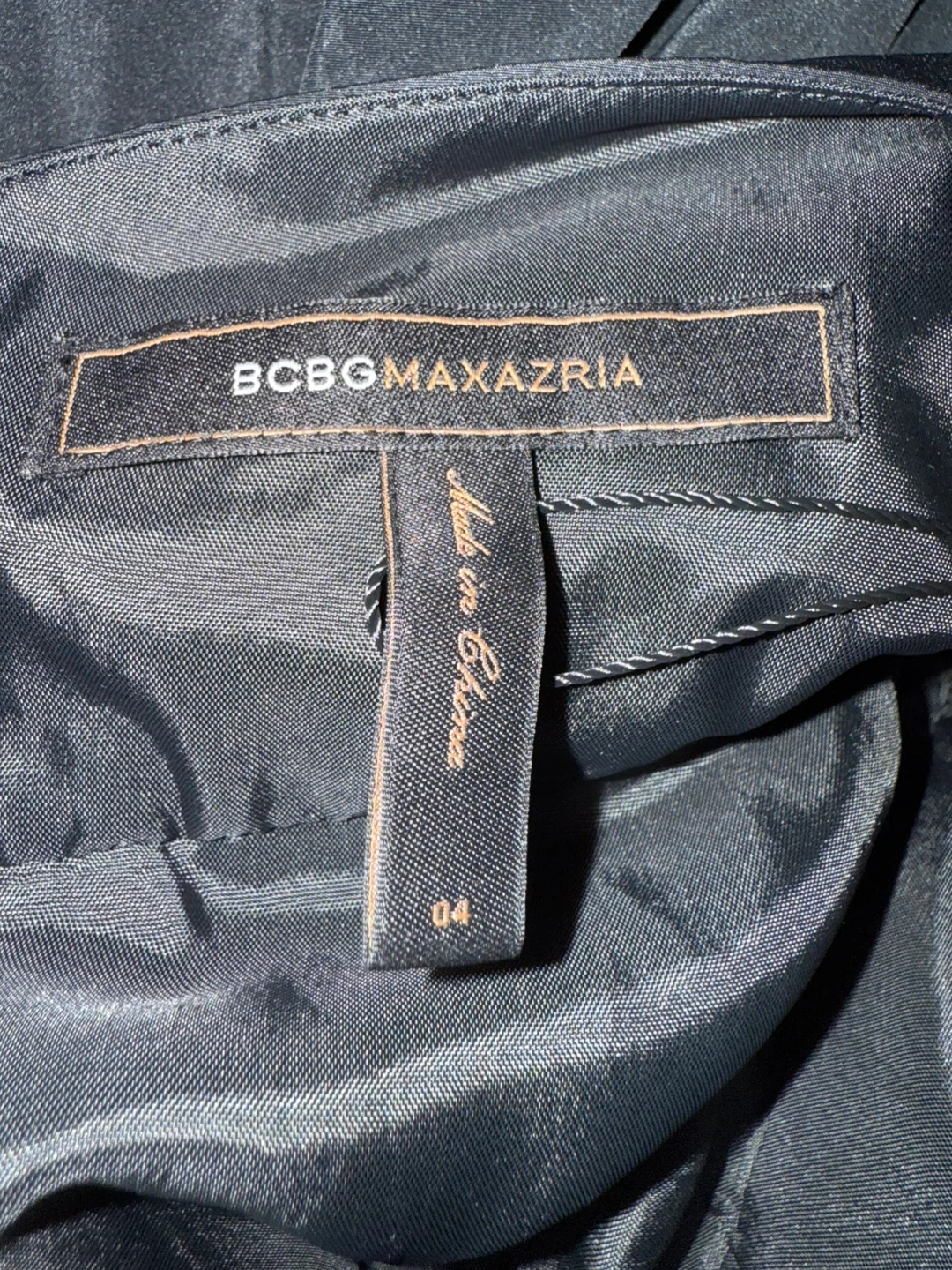 NEW BCBGMAXAZRIA Black Dress - Size 4 - photo 5