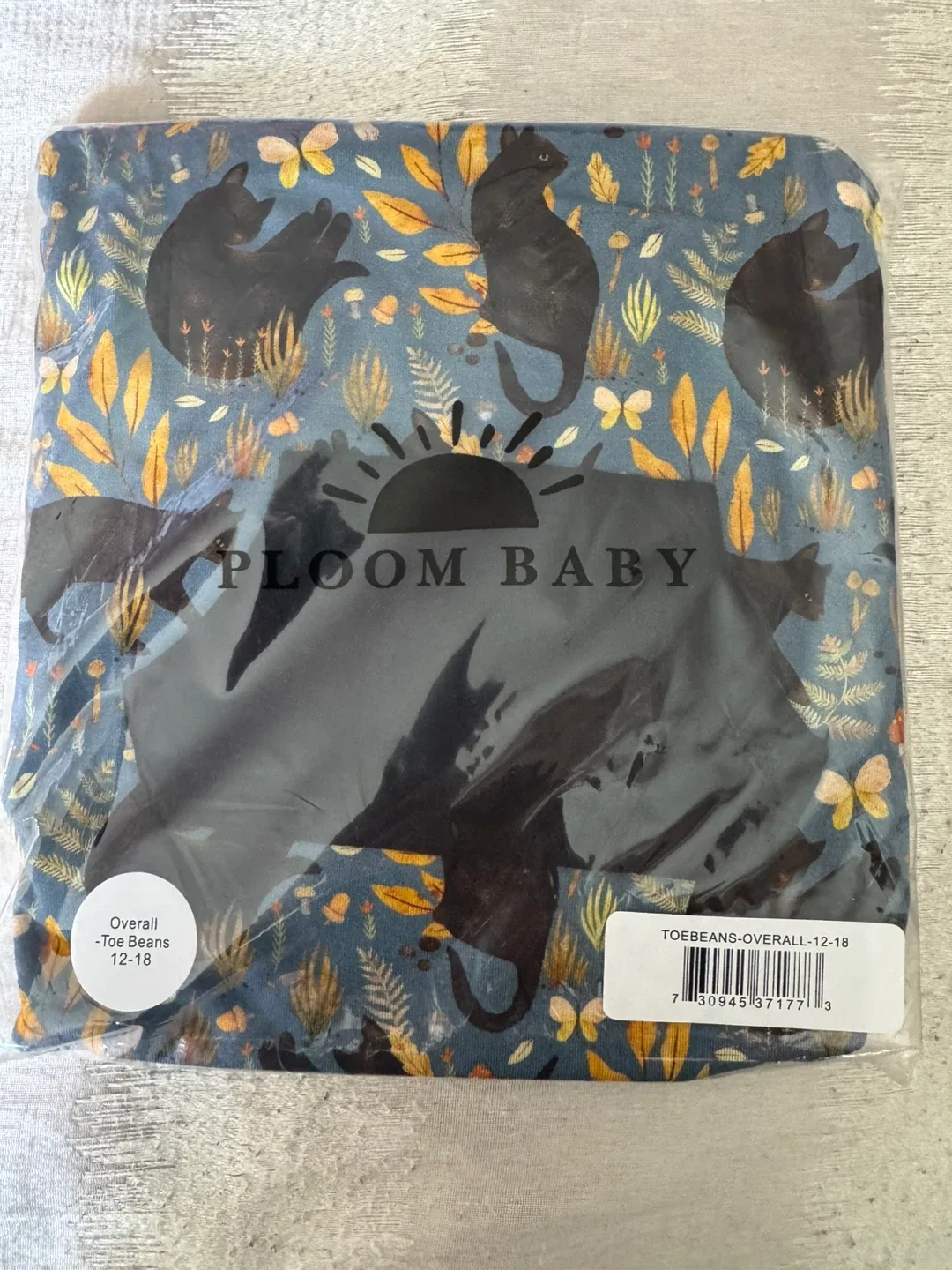 Bamboo PLAY Overall - Toe Beans 12-18 Months image indicator(3)