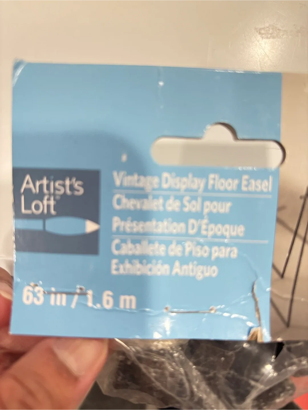 Artist's Loft Vintage Display Floor Easel - New! image indicator(2)