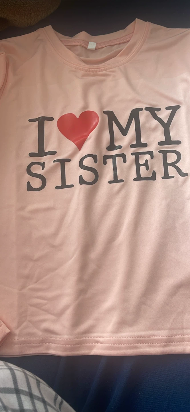 "I ❤️ MY SISTER" Kids T-Shirt - Size 110 - photo 3