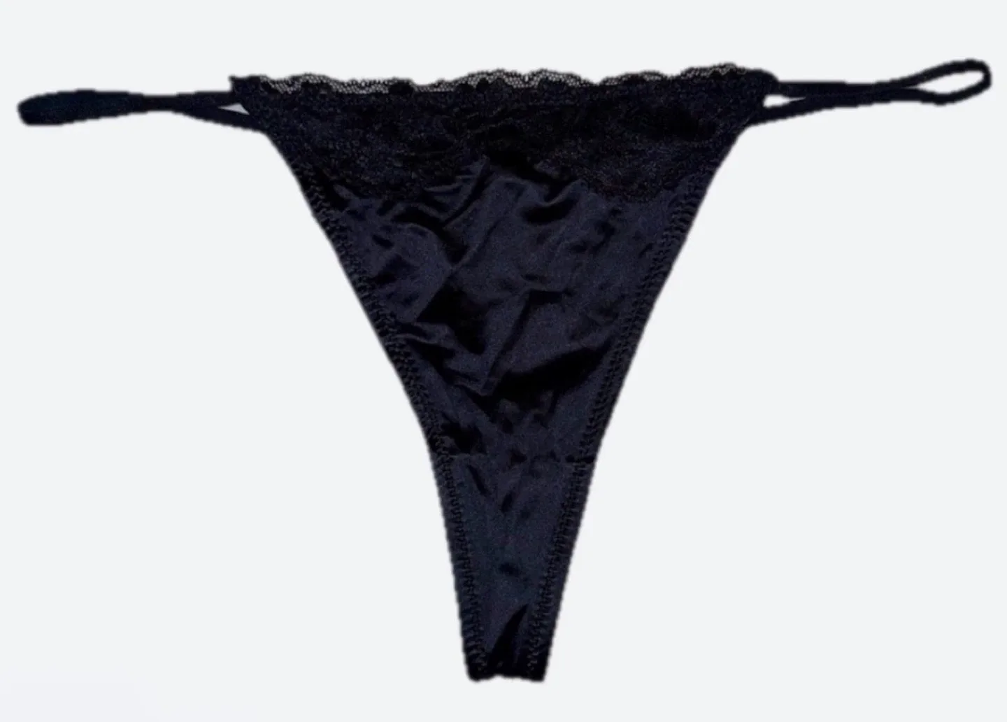 NEW! Satin & Lace Thong Panties Bundle image indicator(3)