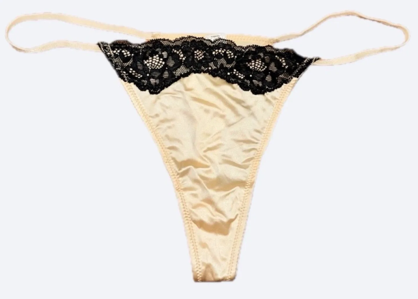 NEW! Satin & Lace Thong Panties Bundle image indicator(4)