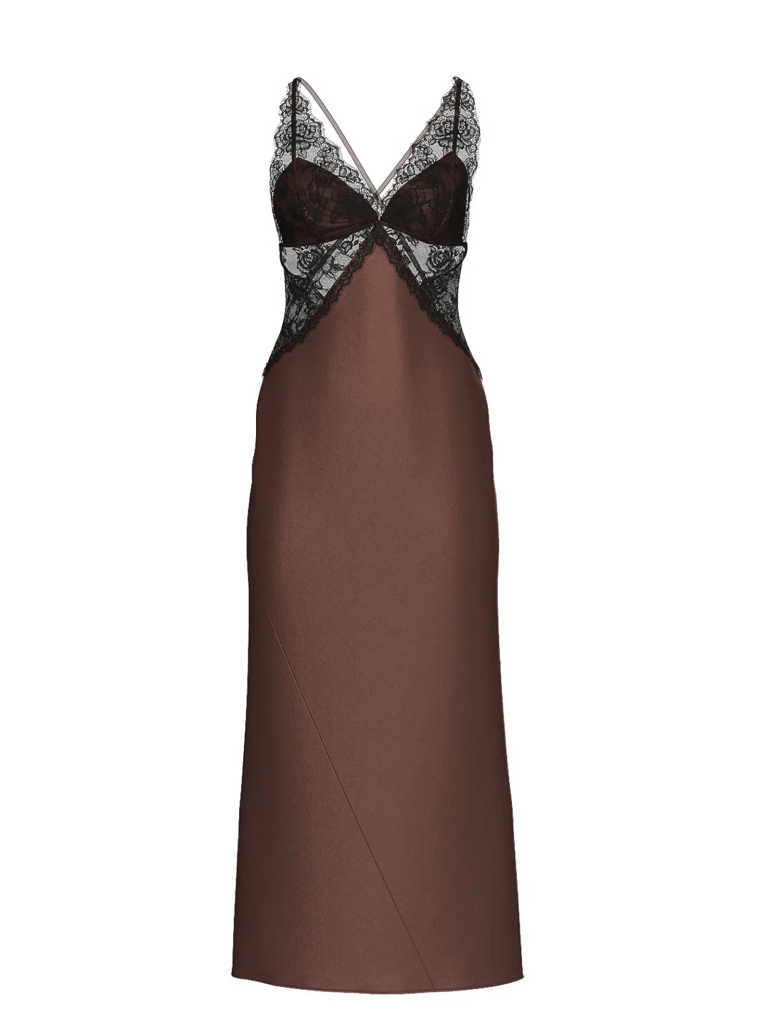 VS Women's Dynasty Gown, Brown, Size Small thumbnail