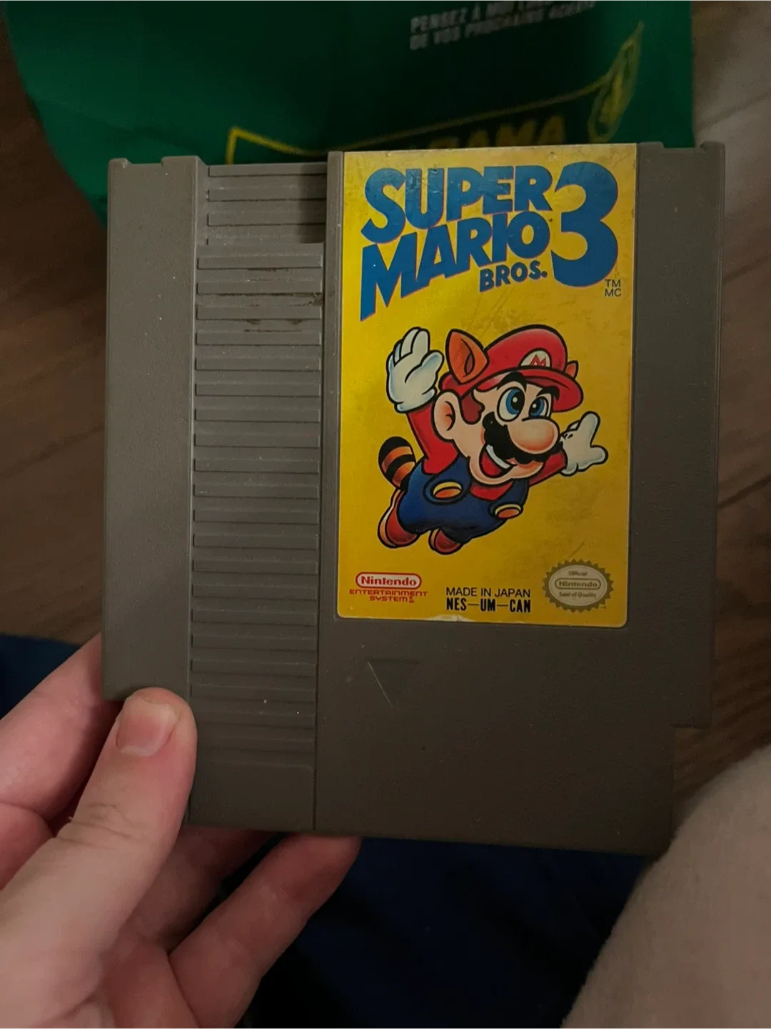 Super Mario Bros. 3 NES Game Cartridge thumbnail