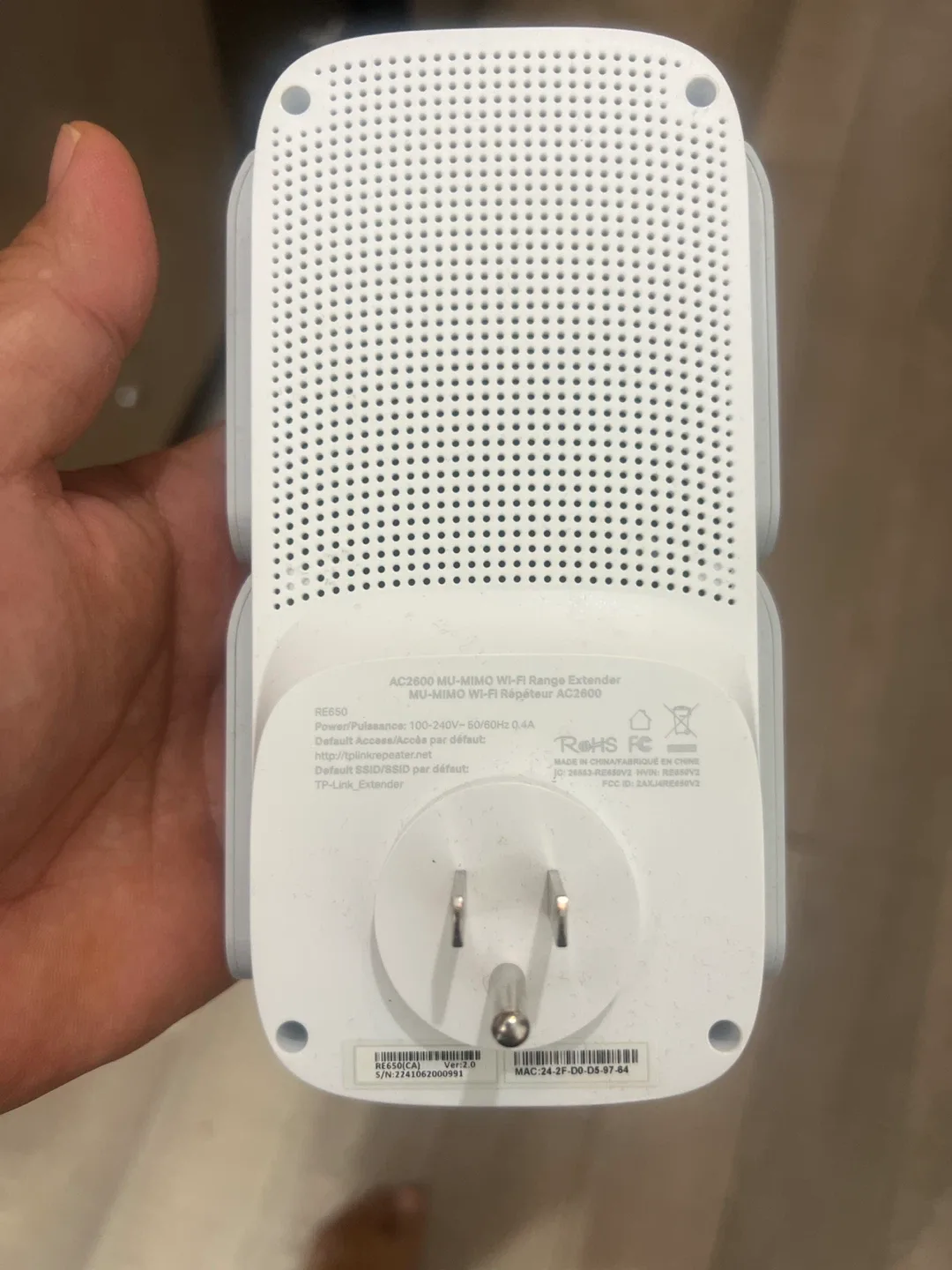 TP-Link RE650 AC2600 WiFi Range Extender image indicator(3)