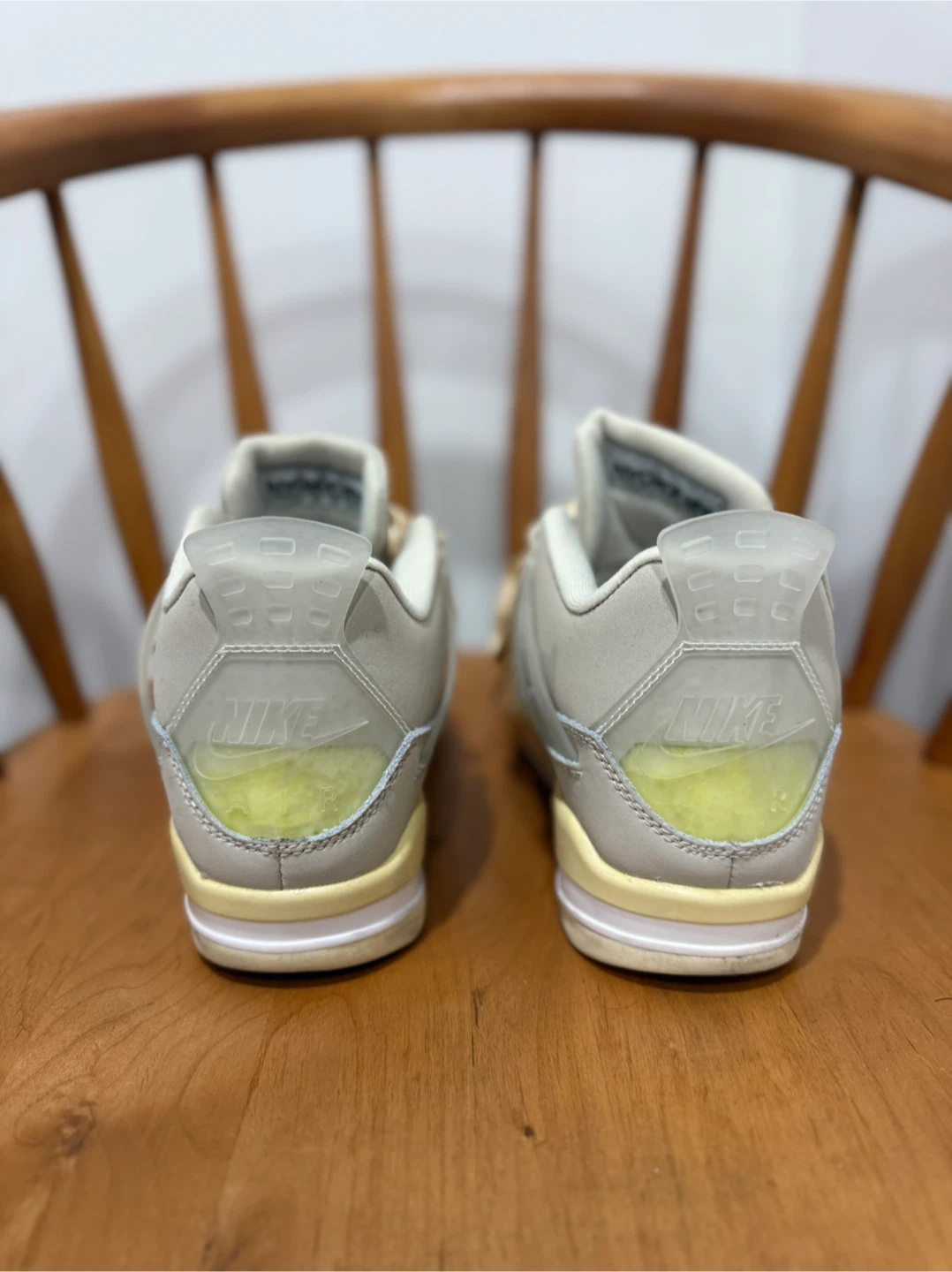 Nike Air Jordan 4 Retro Off-White Sail US “8.5” size - photo 5