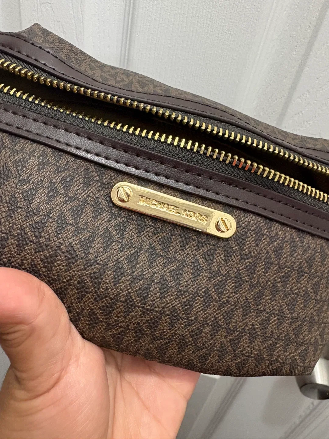 Michael Kors Brown Belt Bag