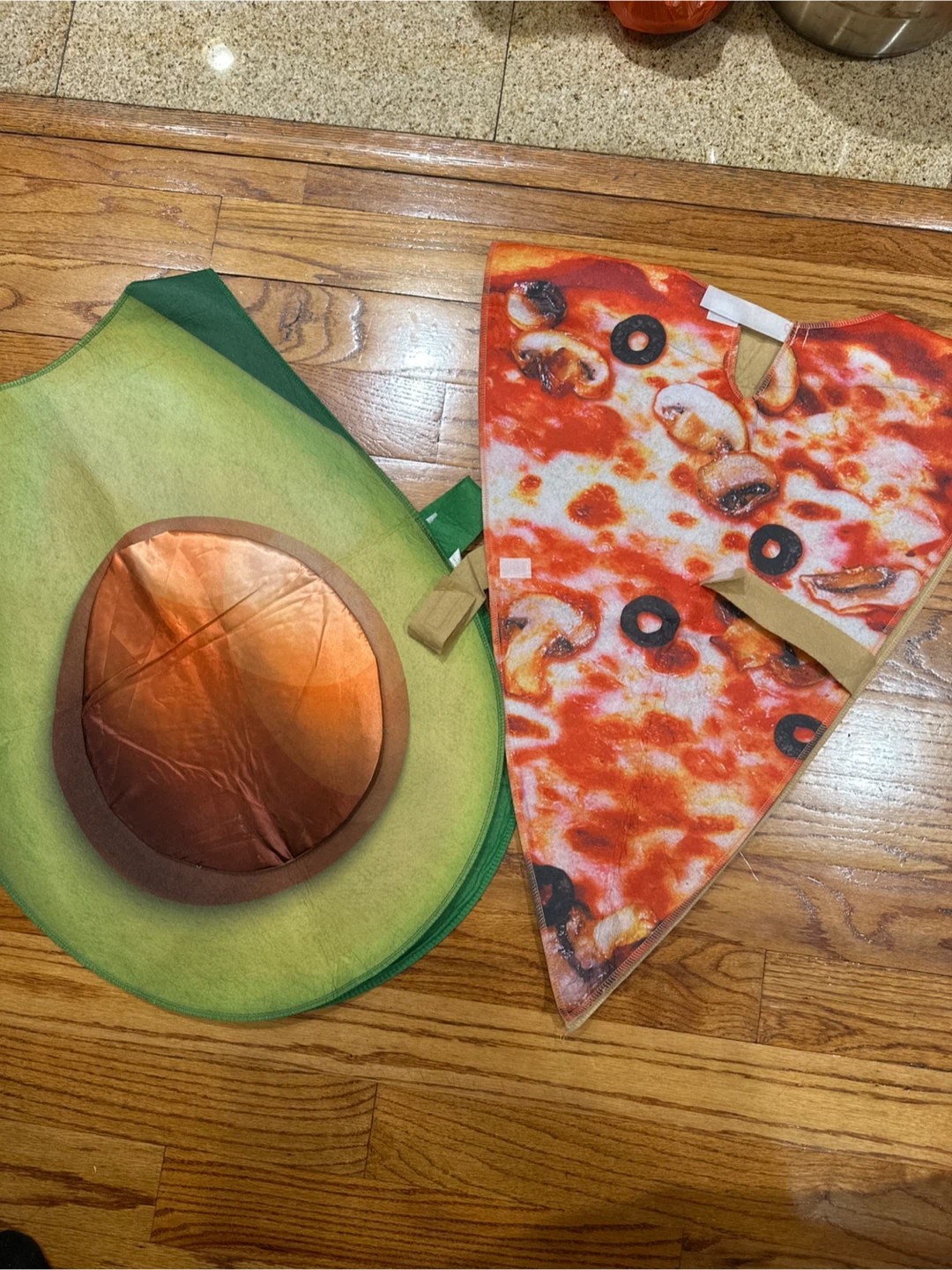 Avocado & Pizza Slice Costume Set 🥕