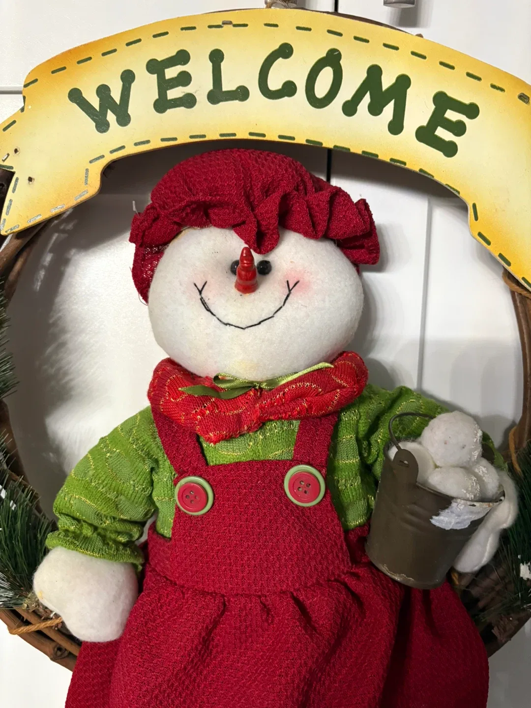 Holiday / Christmas wreath NWT ret $125 image indicator(4)